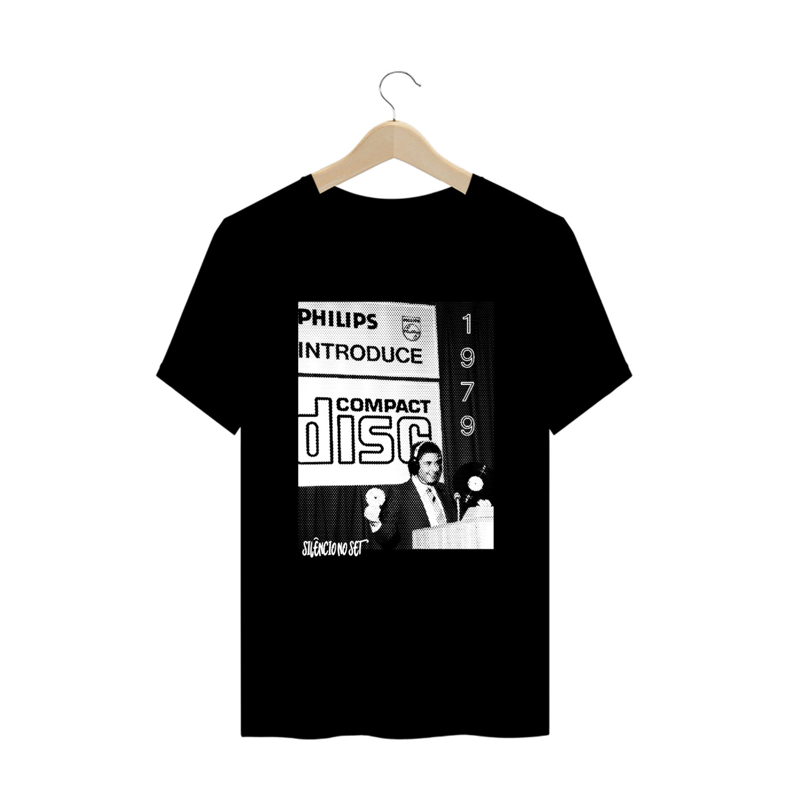 Nome do produto: Camiseta Compact Disc plus Size