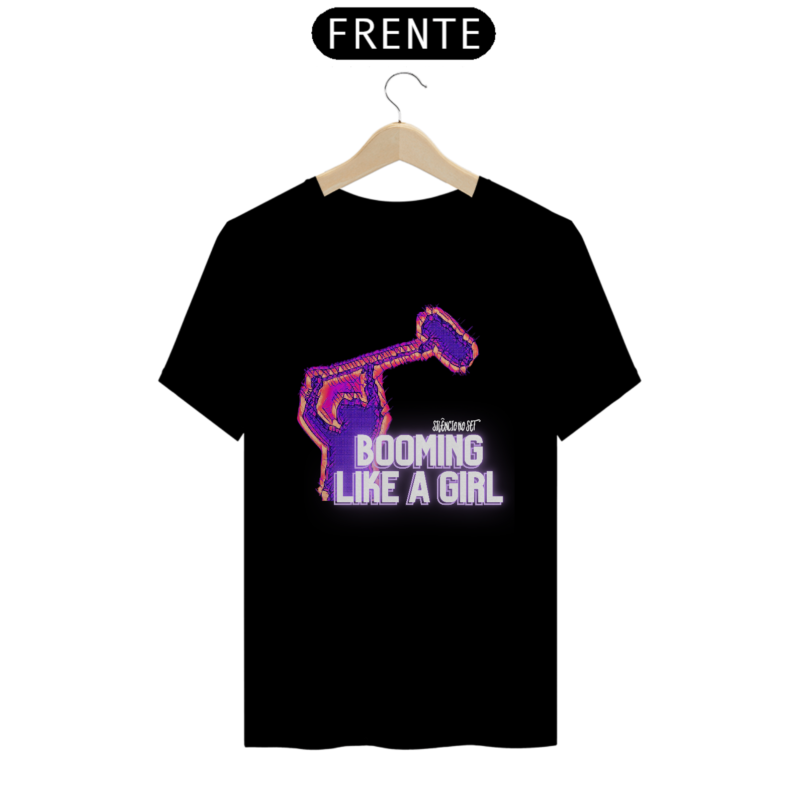 Nome do produto: Camiseta  Booming like a girl
