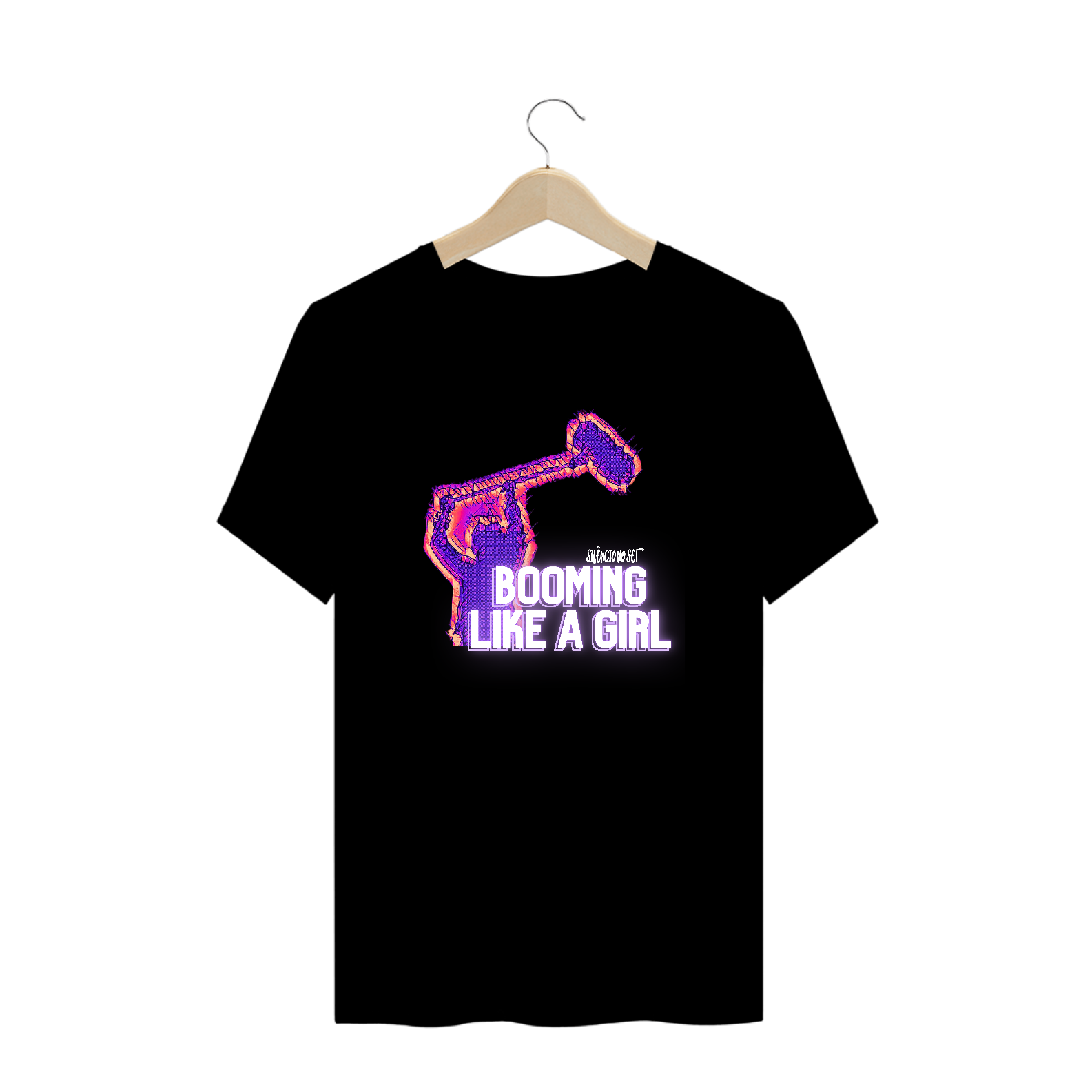 Nome do produto: Camiseta Plus Size Booming like a girl
