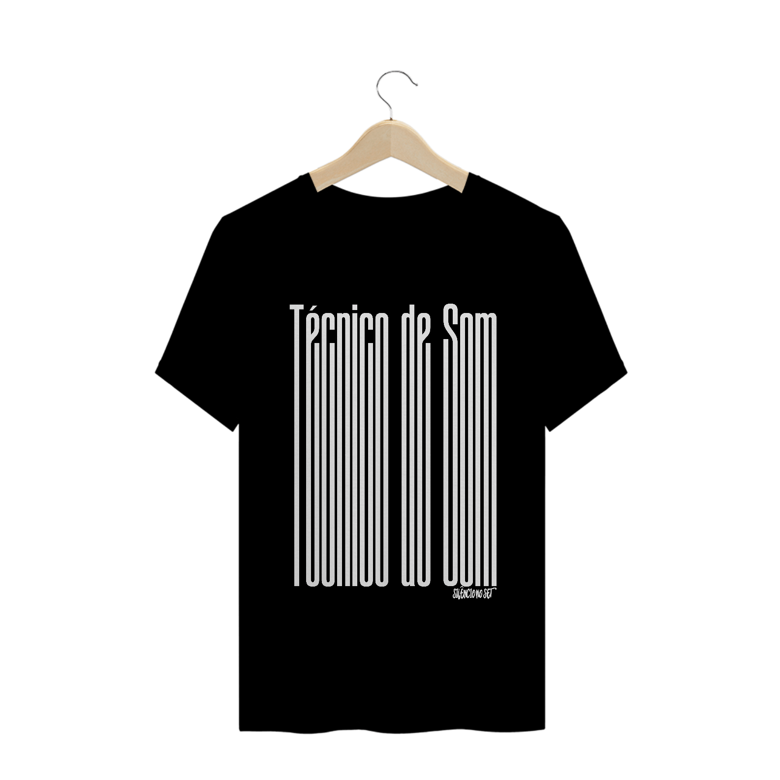 Nome do produto: Camiseta Técnico de som II | Preta