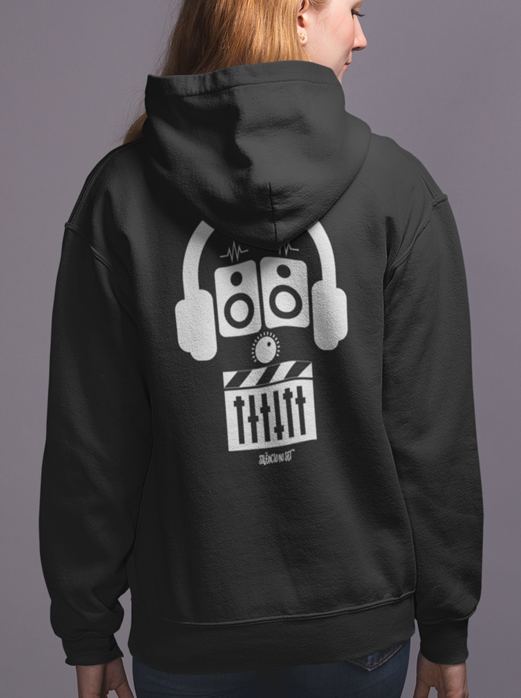 Nome do produto: Moleton com zíper Elemento - Preto