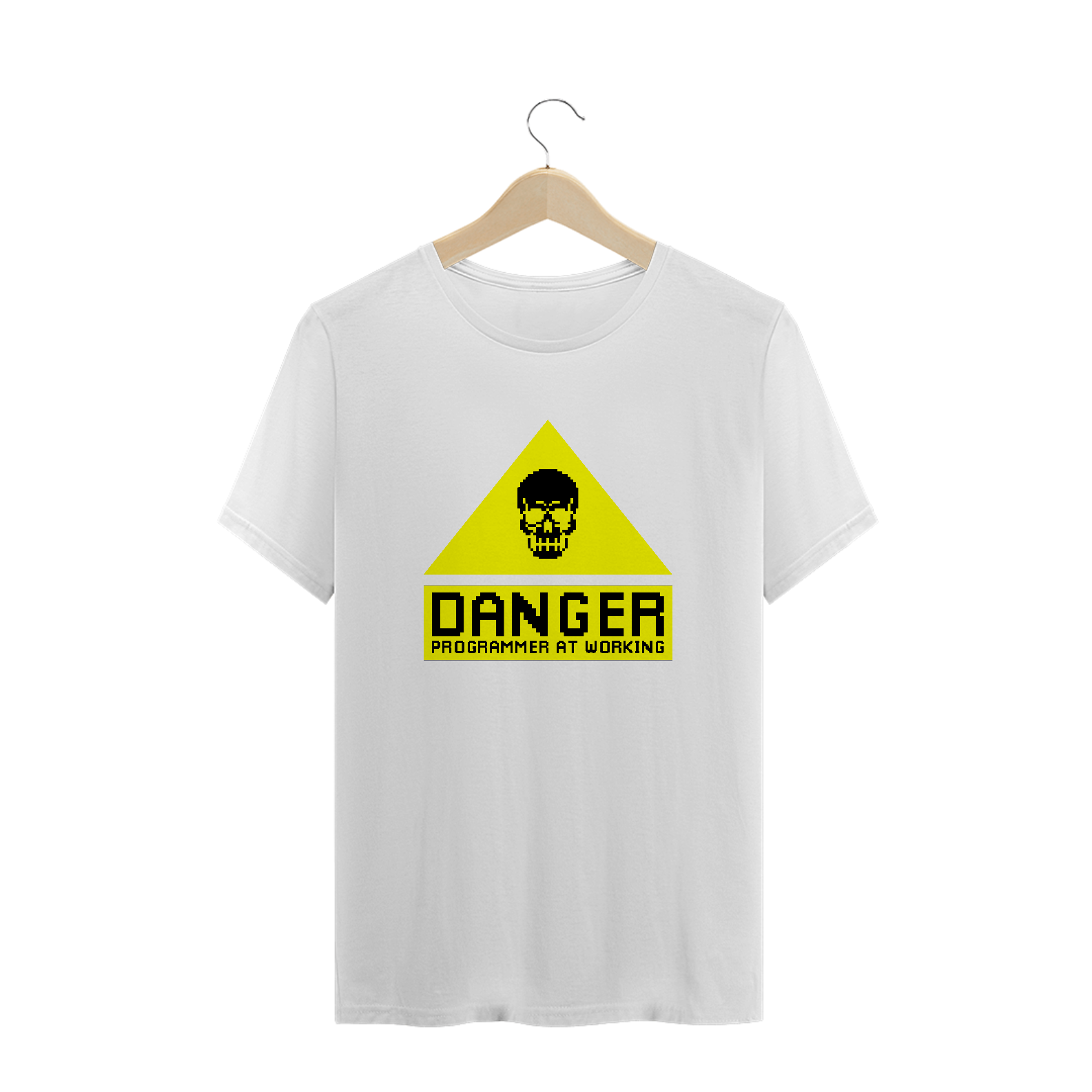 Nome do produto: CAMISETA DANGER BRANCA
