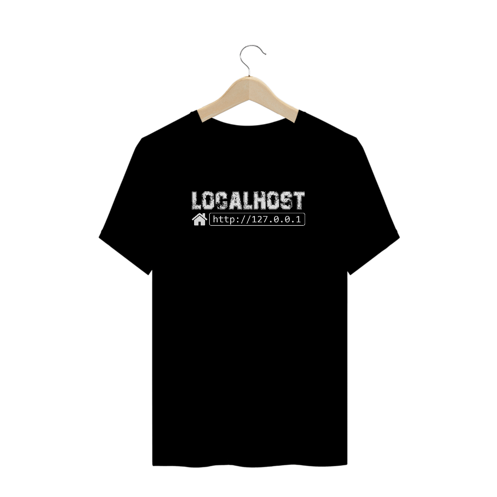 Nome do produto: CAMISETA LOCALHOST PRETA