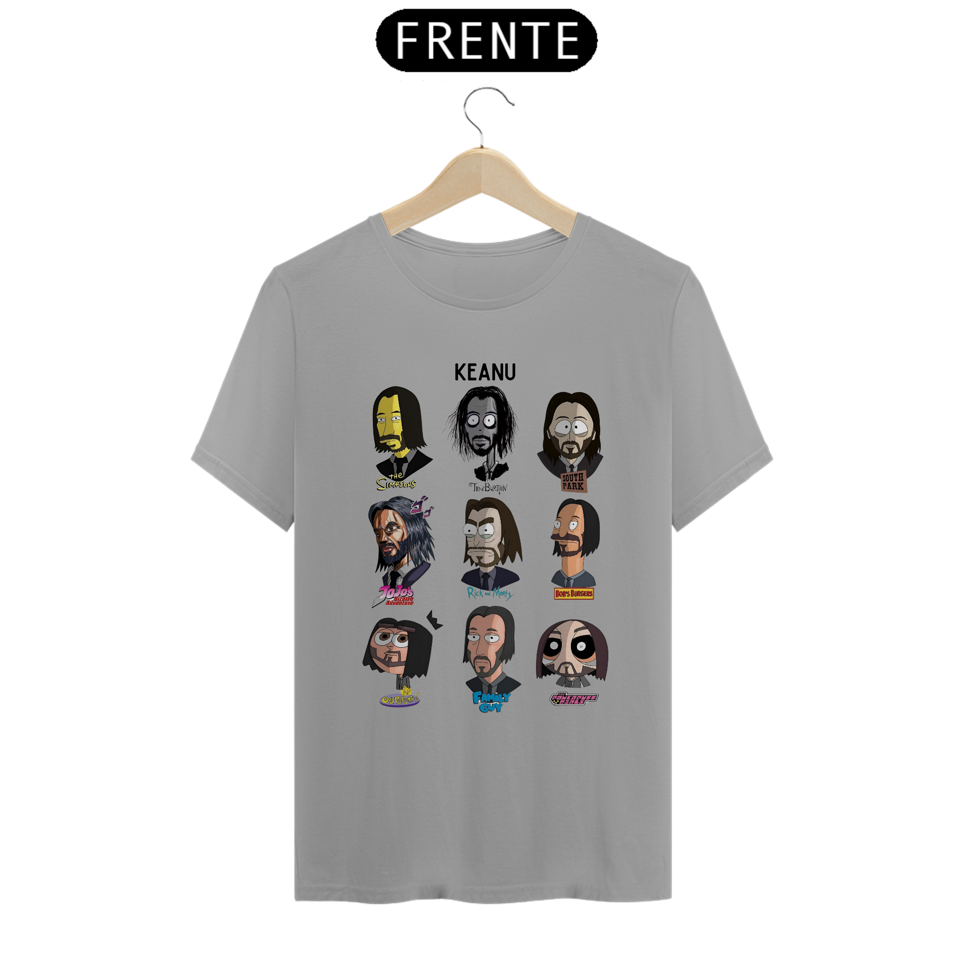 Nome do produto: Camiseta Keanu Live