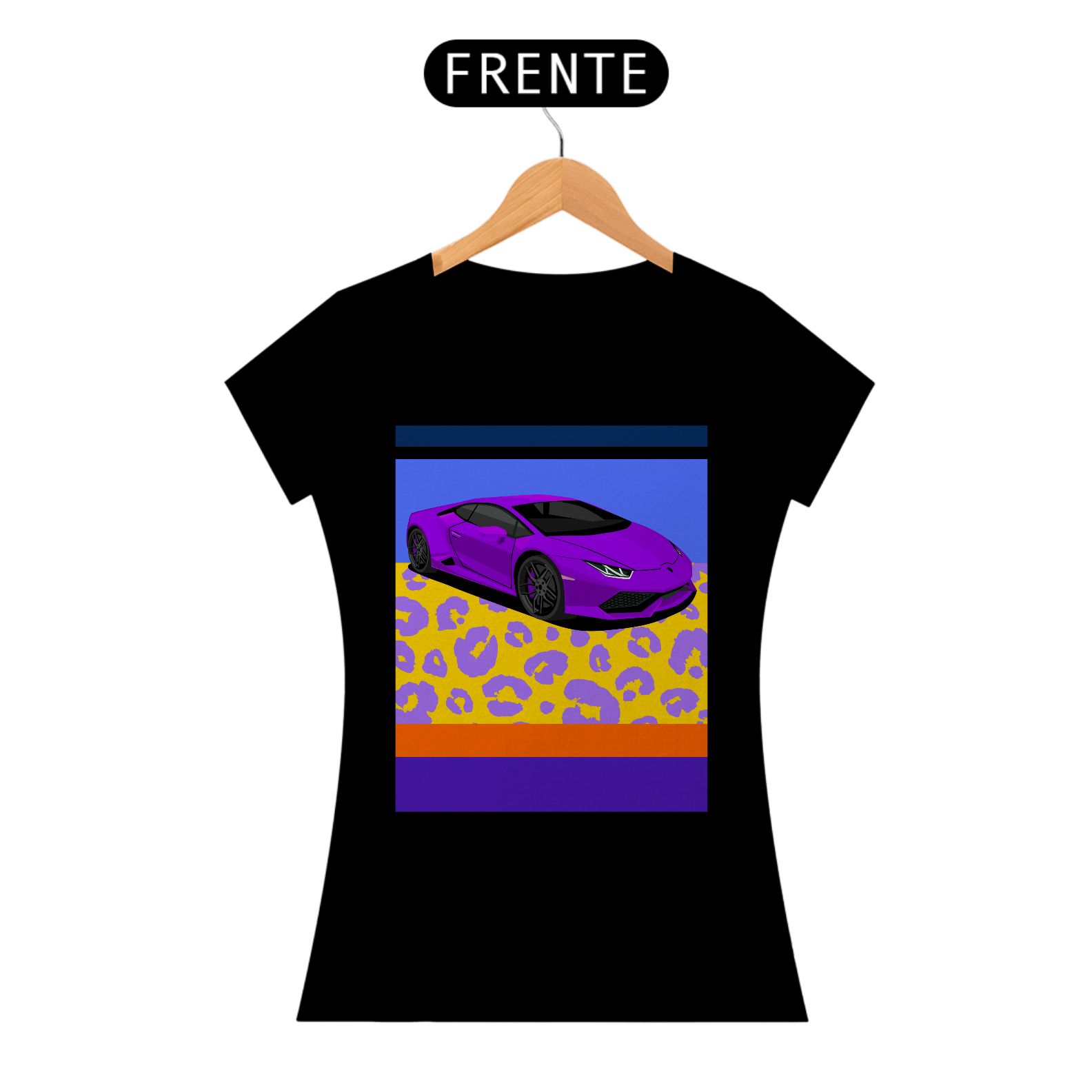 Nome do produto: T-shirt Carro Lambo Color
