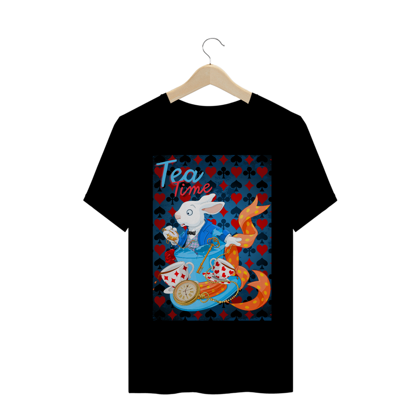 Nome do produto: Camiseta Wonderfull Tea Time Coelho