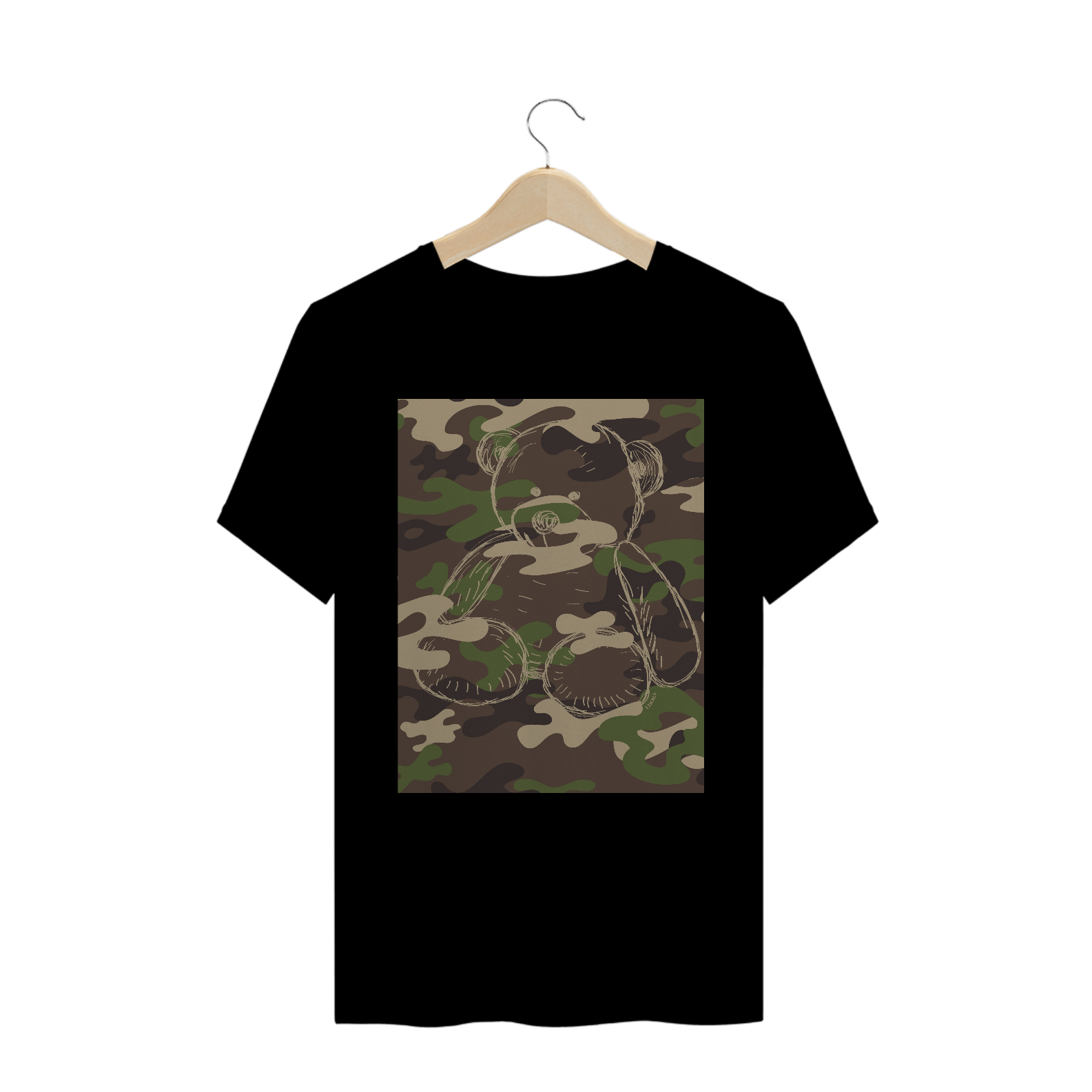 Nome do produto: Camiseta URSO CAMUFLADO 