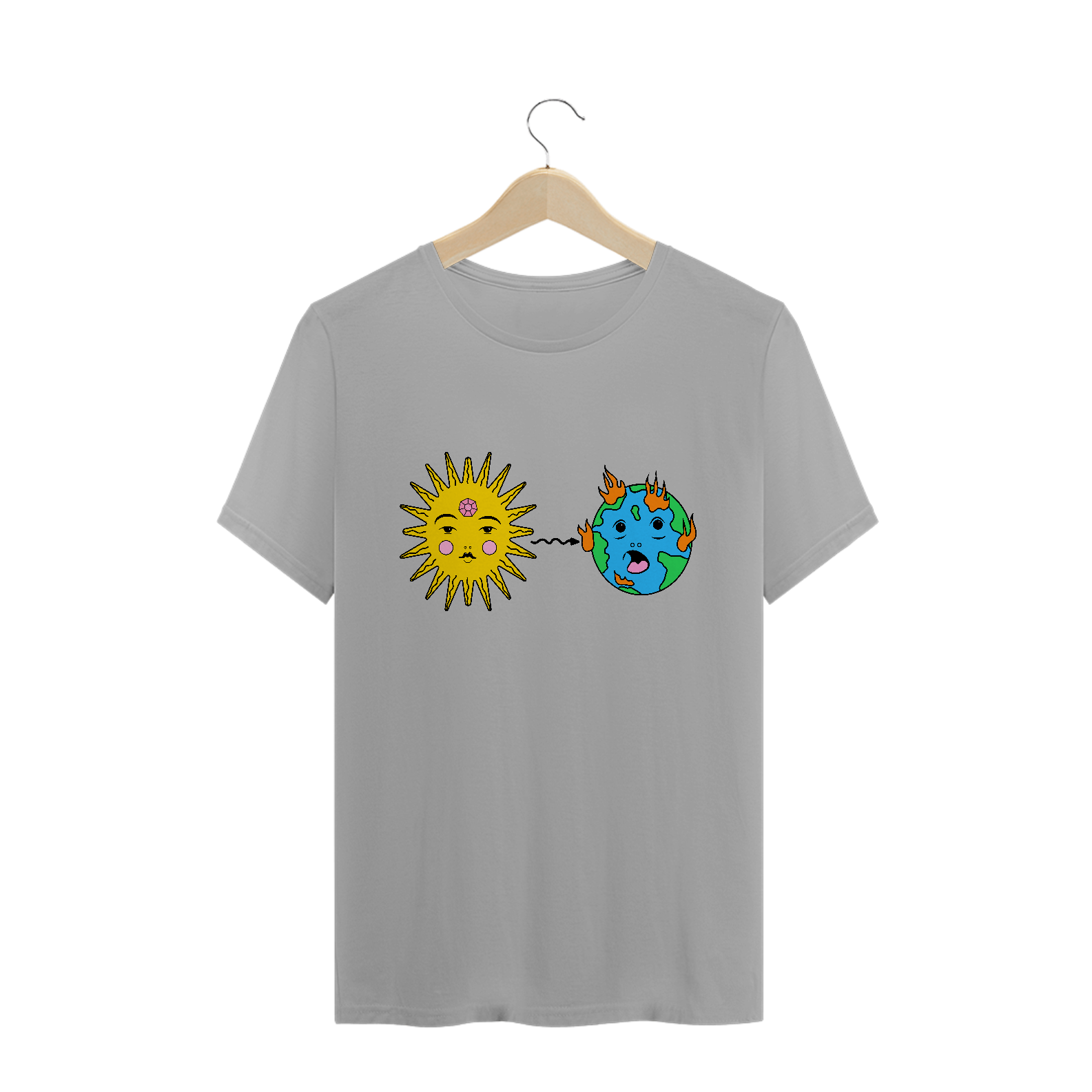 Nome do produto: Camiseta Queima Quengaral 