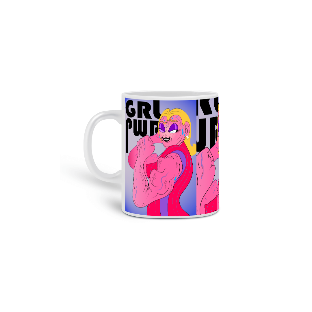 Nome do produto: Caneca GRRRL