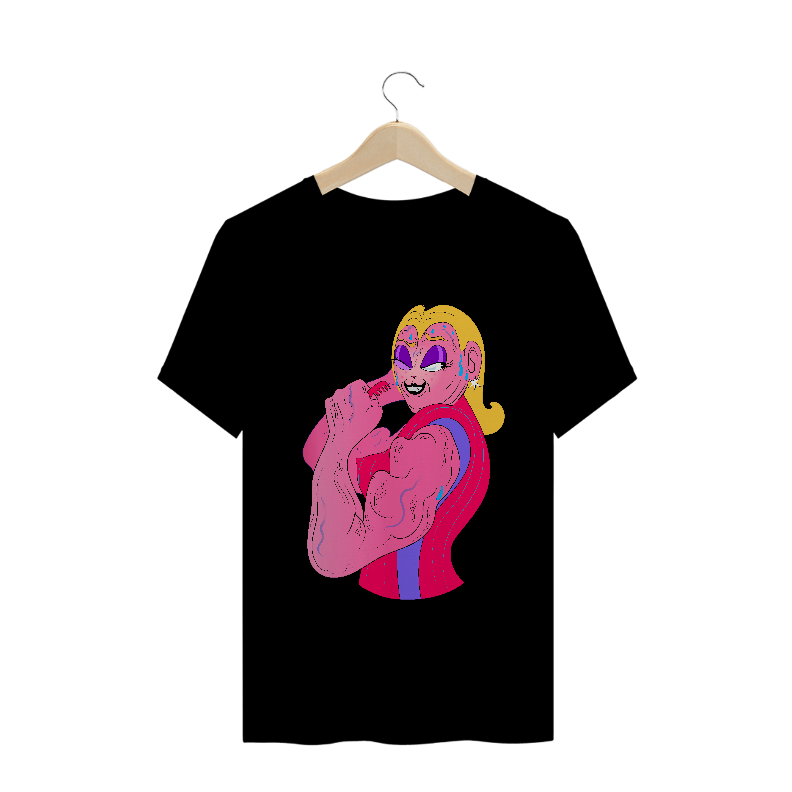 Nome do produto: Camiseta GRRRL
