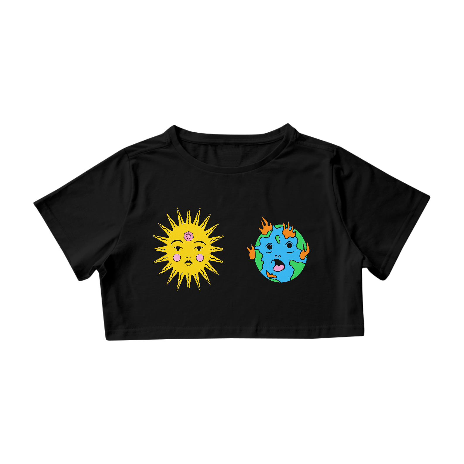 Nome do produto: Cropped Queima Quengaral