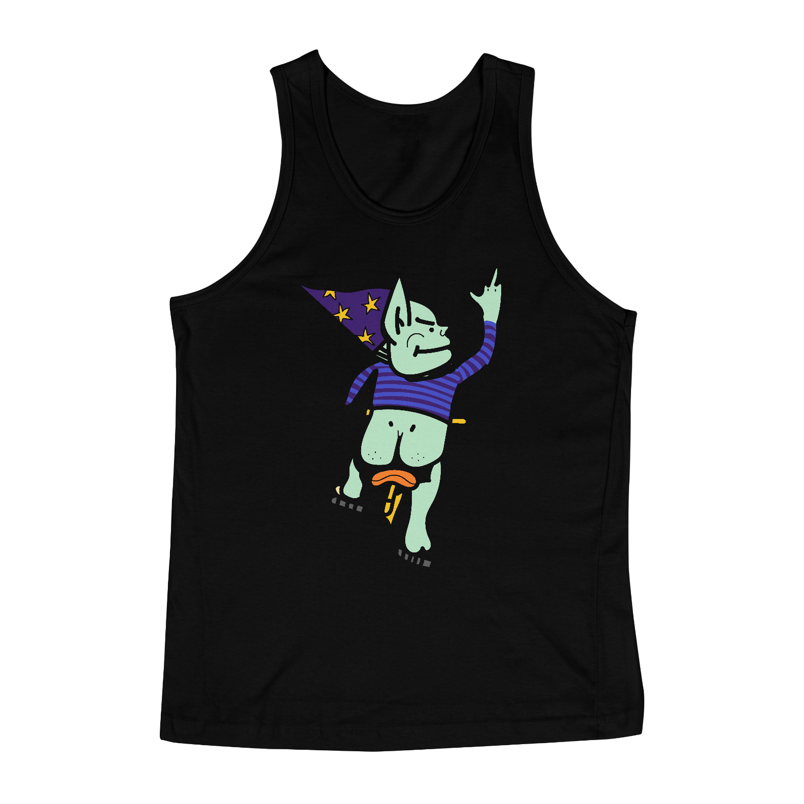 Nome do produto: Regata Gnomim Ciclista Nu -Enfia o Carro no C*