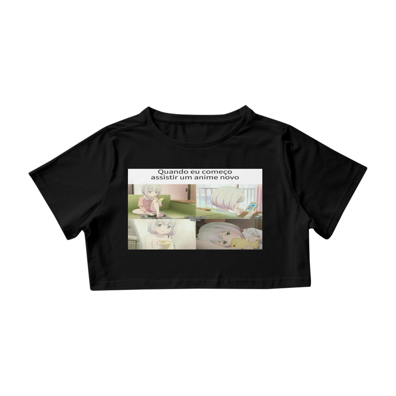 Nome do produto: Cropped anime otaku