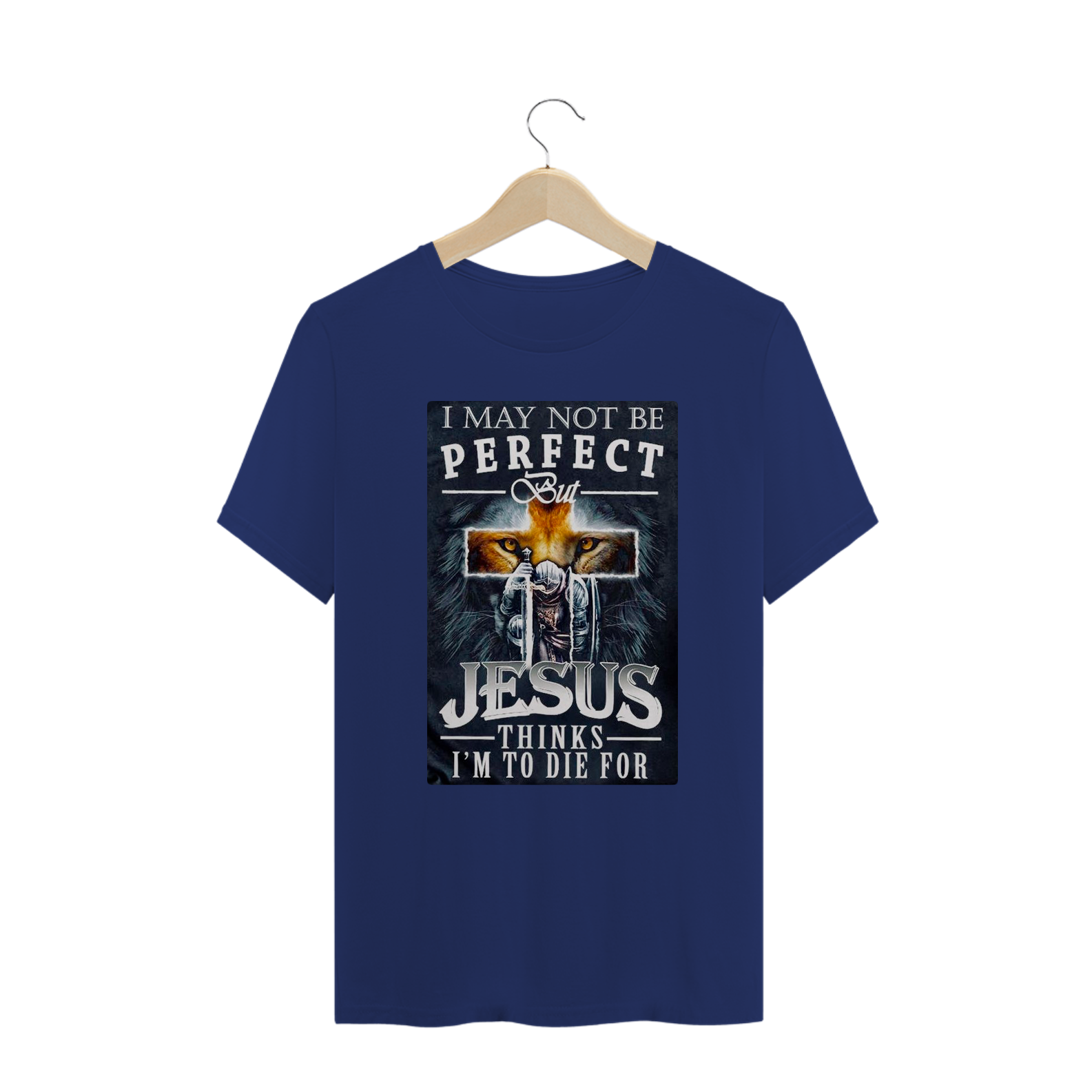 Nome do produto: Camiseta Plus Size Gospel - Perfect