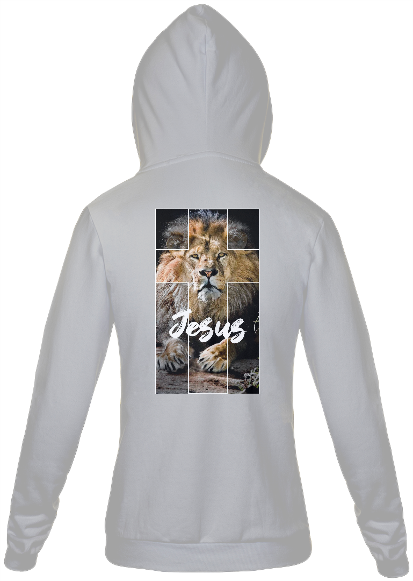 Nome do produto: Moletom Unissex Com Ziper Gospel - Jesus