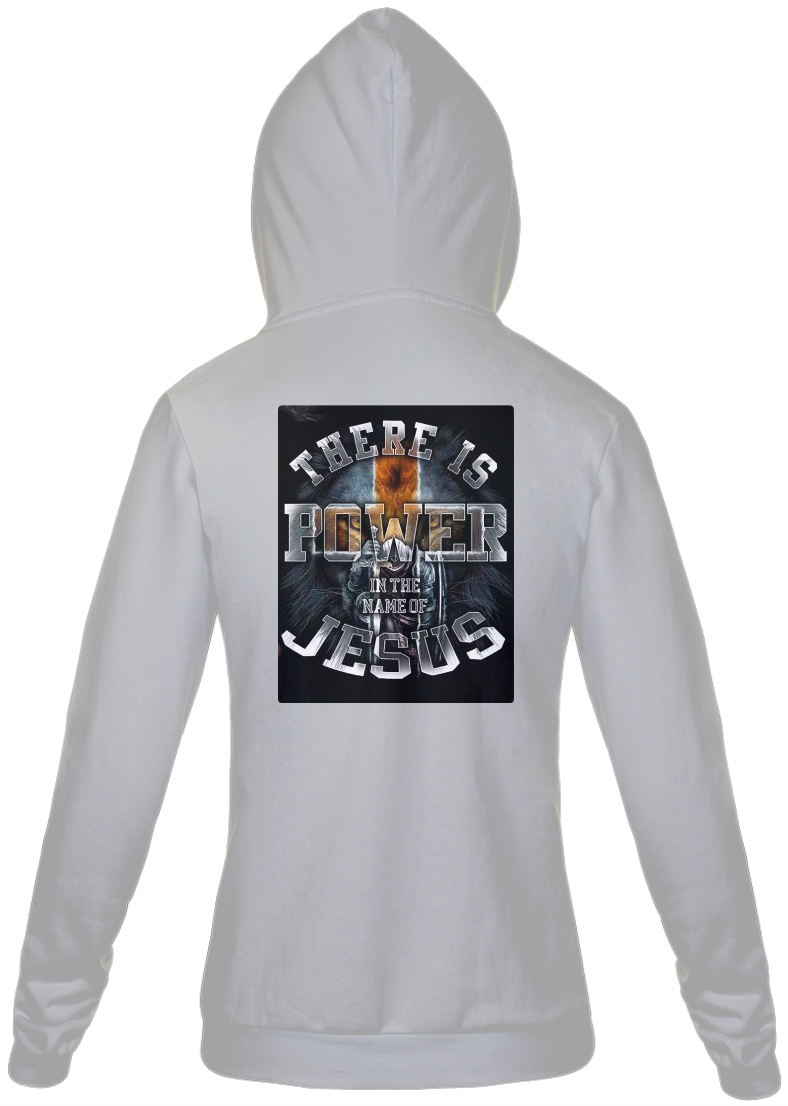 Nome do produto: Moletom Unissex Com Ziper Gospel - Power Jesus
