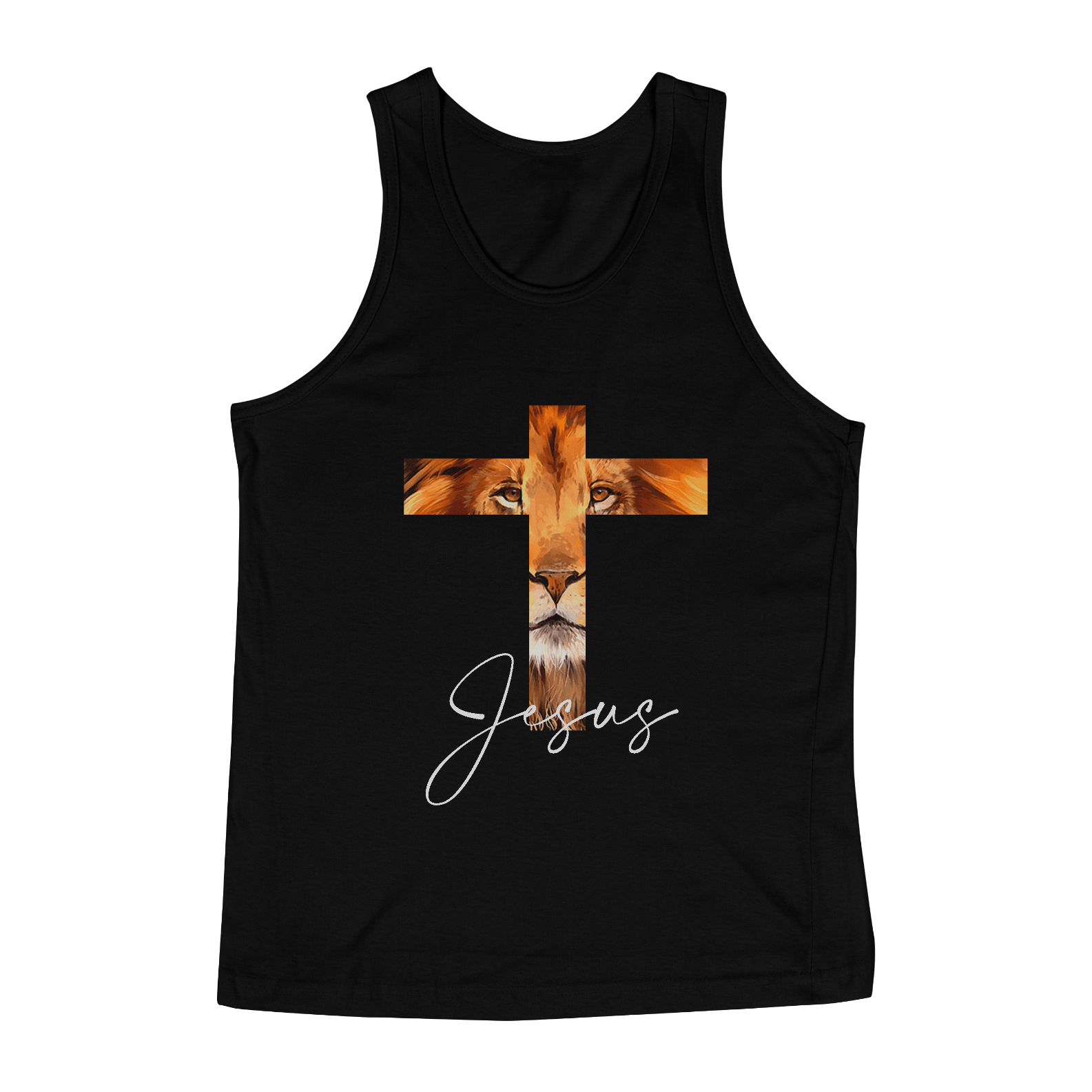 Nome do produto: Camisa Regata Gospel - Jesus