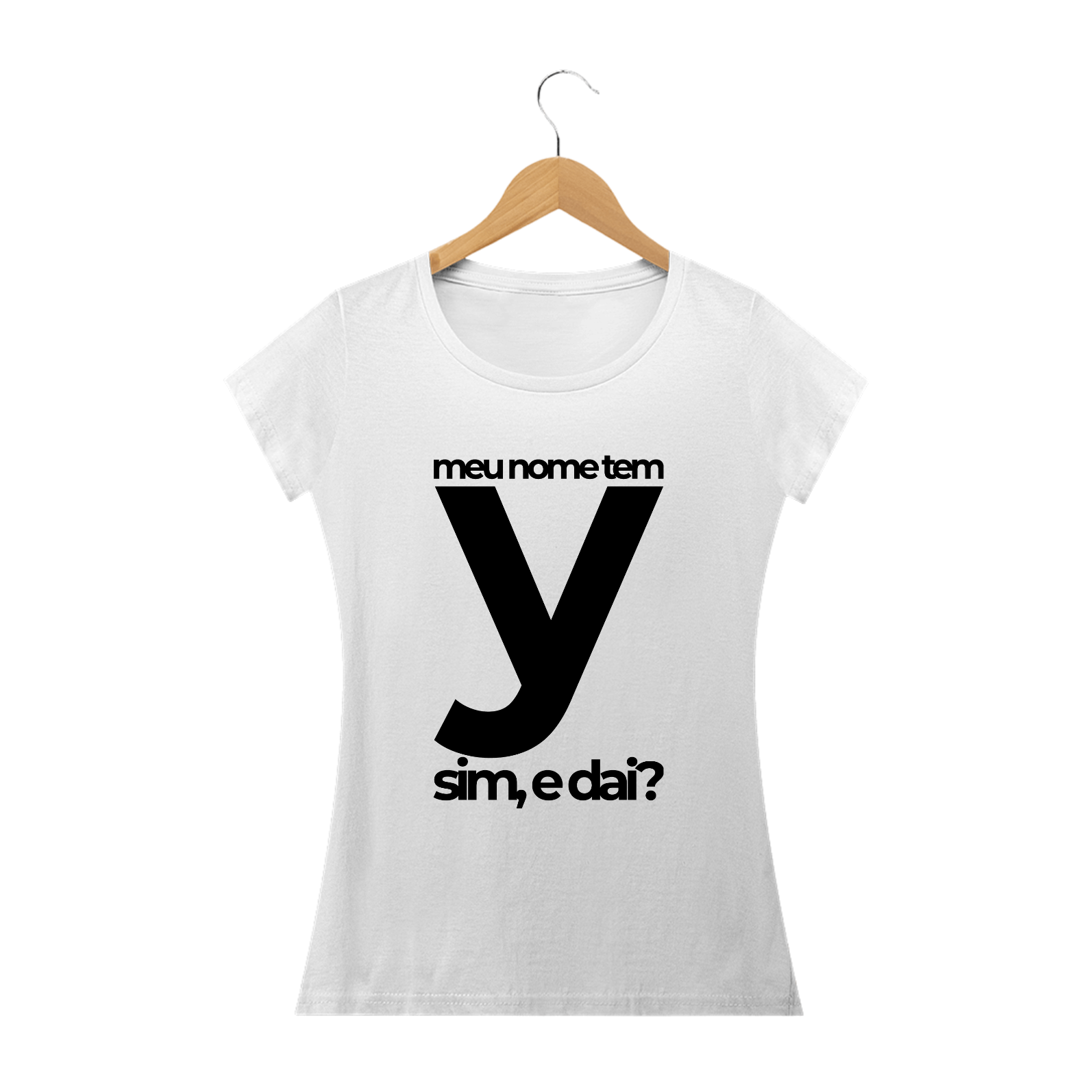 Nome do produto: Baby Long Classic - Meu nome tem Y