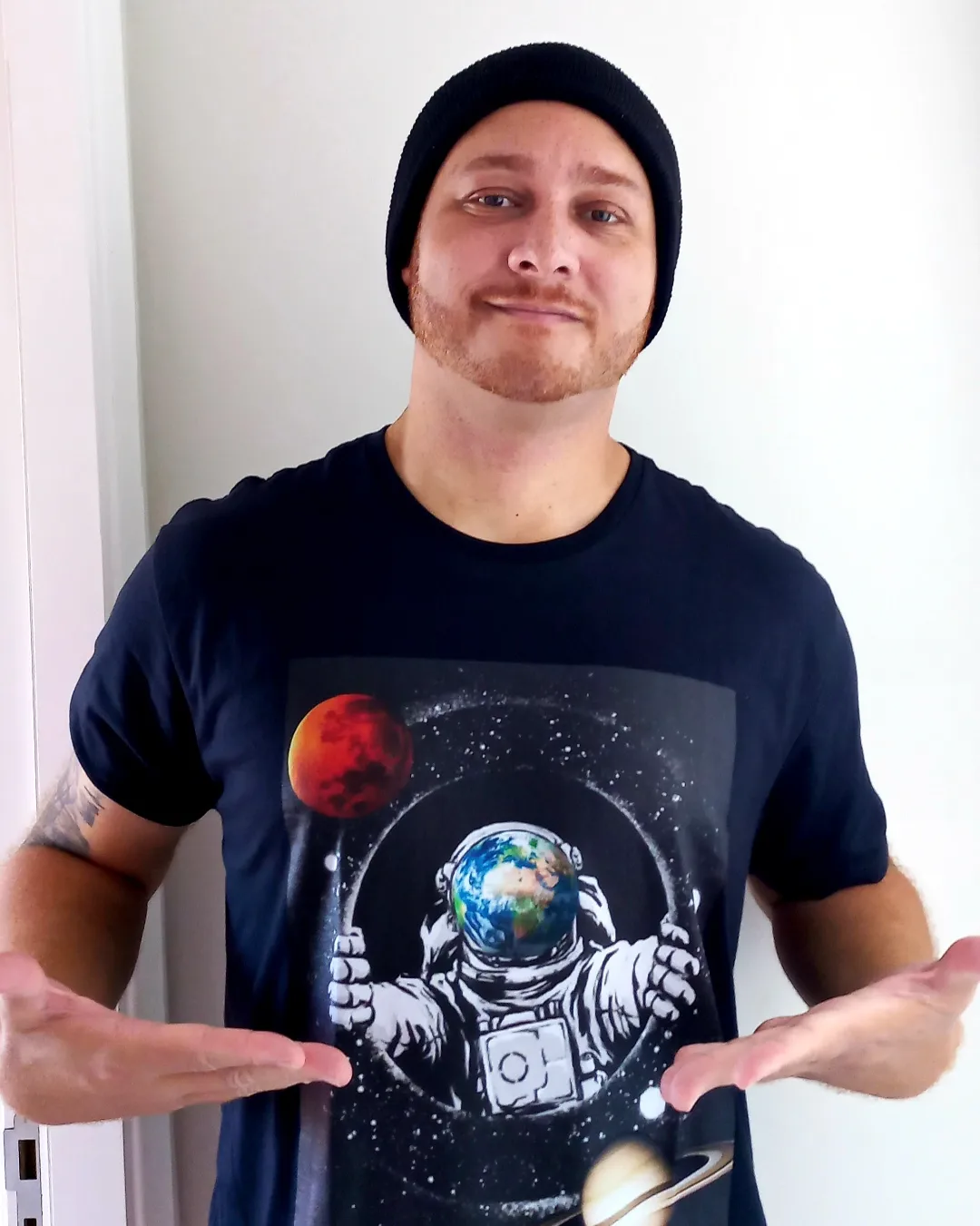 Nome do produto: Camisa  ASTRONAUTA