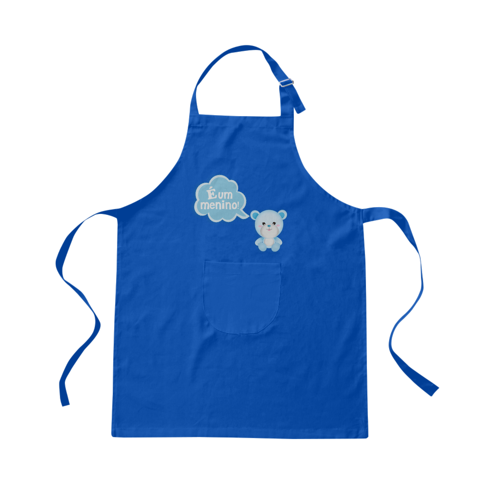 Nome do produto: AVENTAL - É UM MENINO