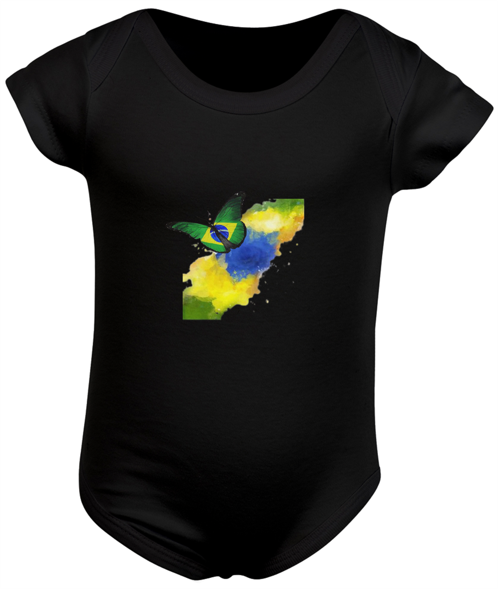 Nome do produto: PATRIOTA - 01 - BODY INFANTIL