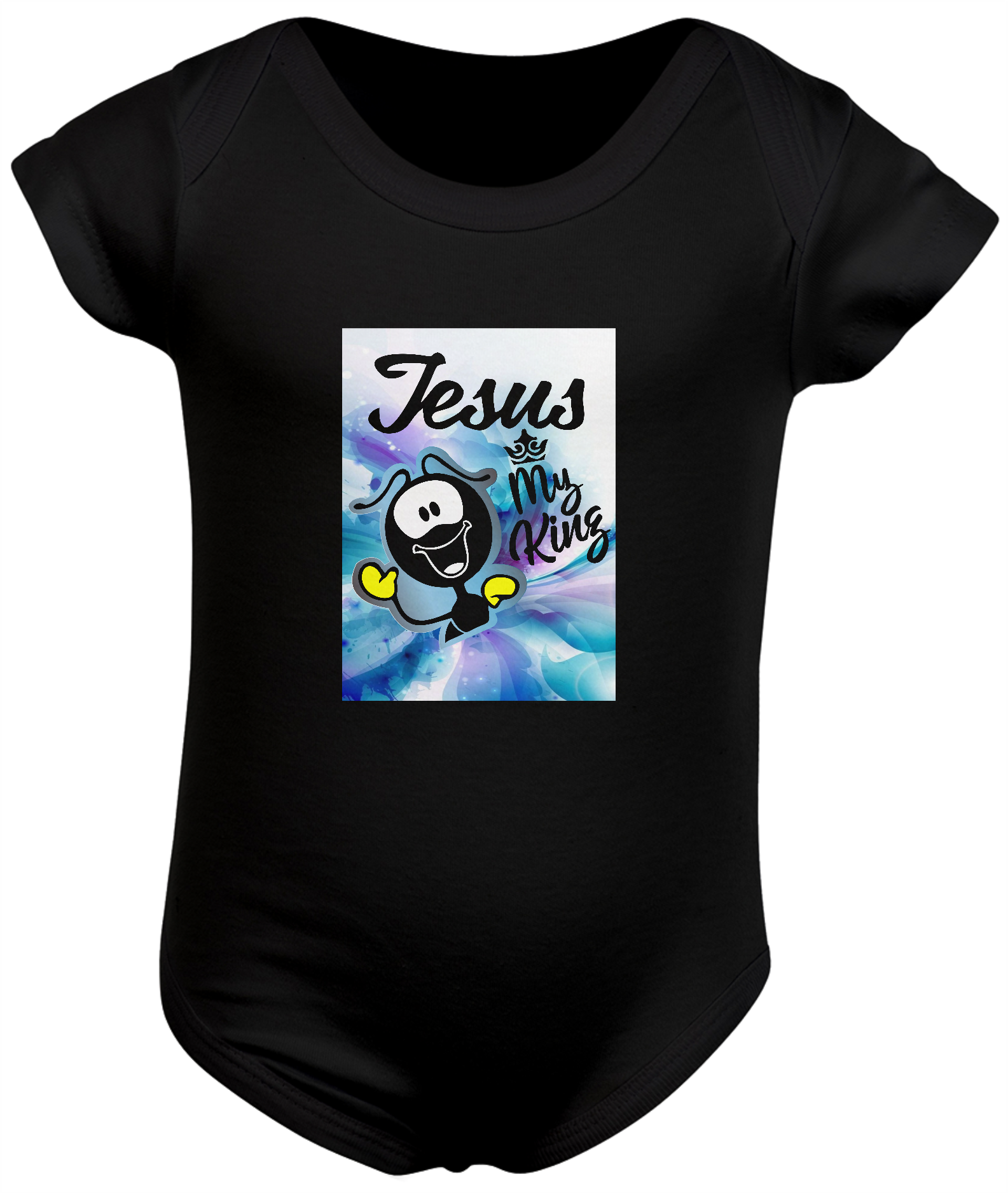 Nome do produto: BODY INFANTIL - JESUS MEU REI