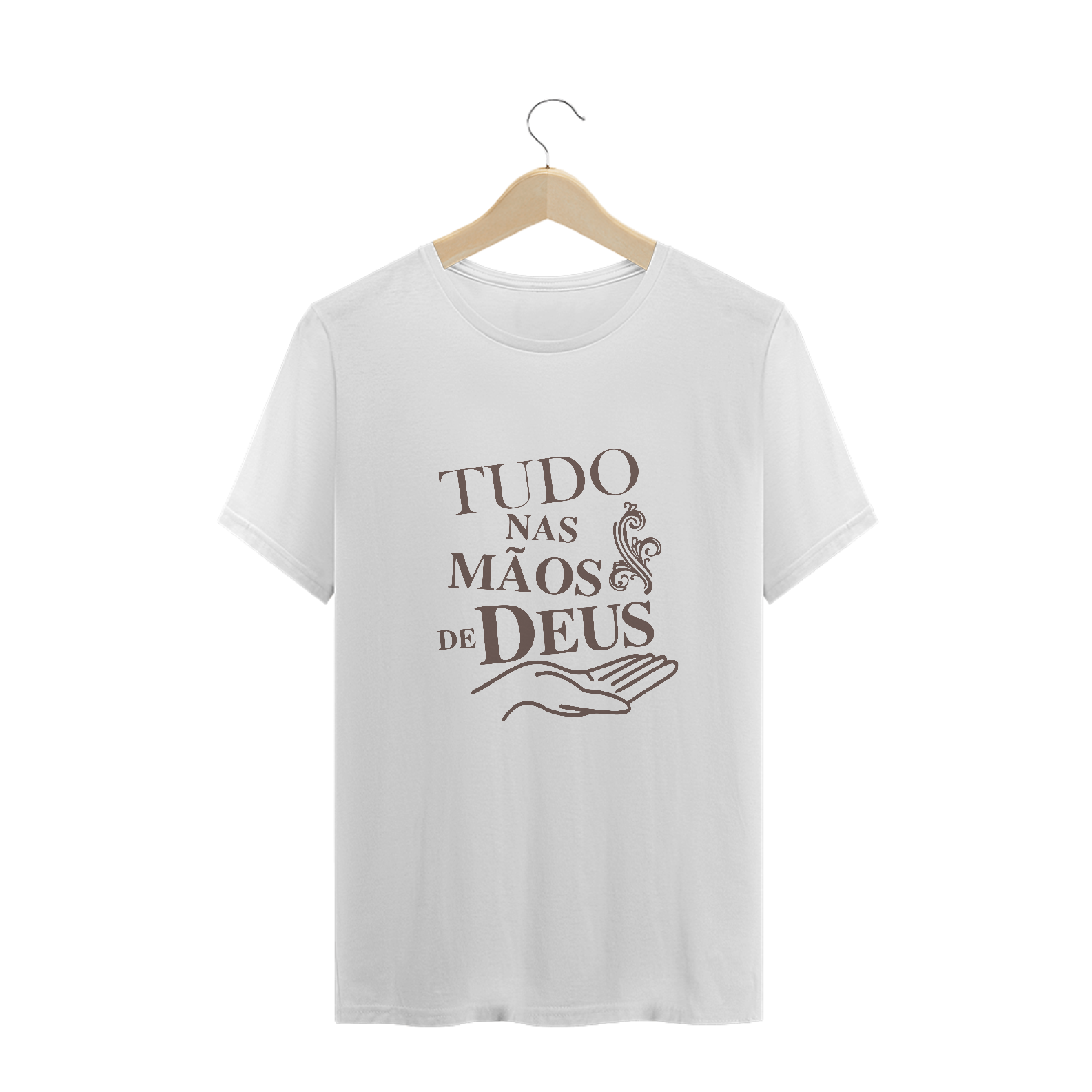 Nome do produto: TUDO NAS MÃOS DE DEUS