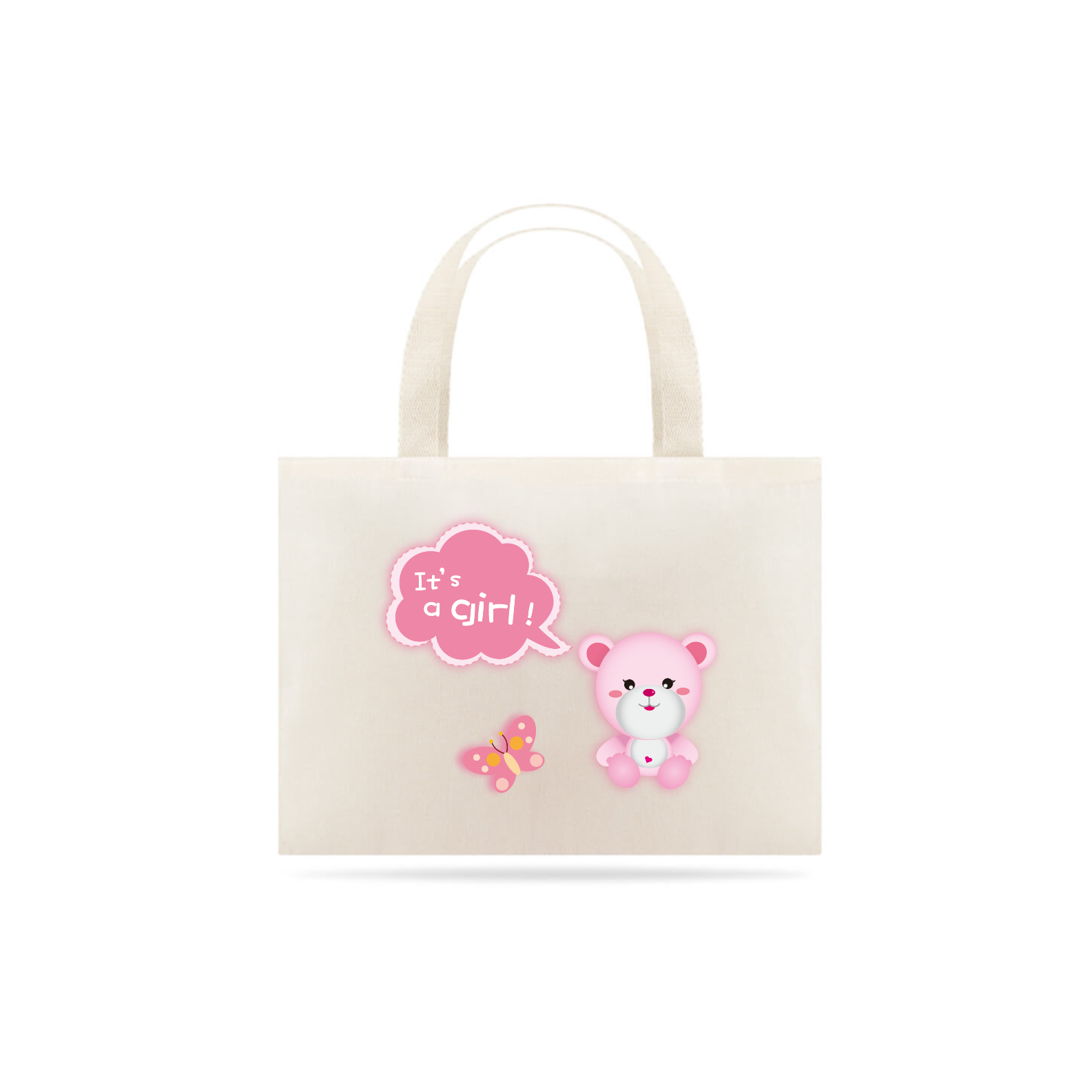 Nome do produto: ECO BAG - IT\'S A GIRL!