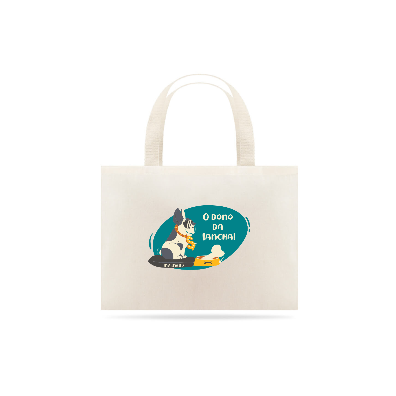 Nome do produto: ECO BAG PET - O DONO DA LANCHA!