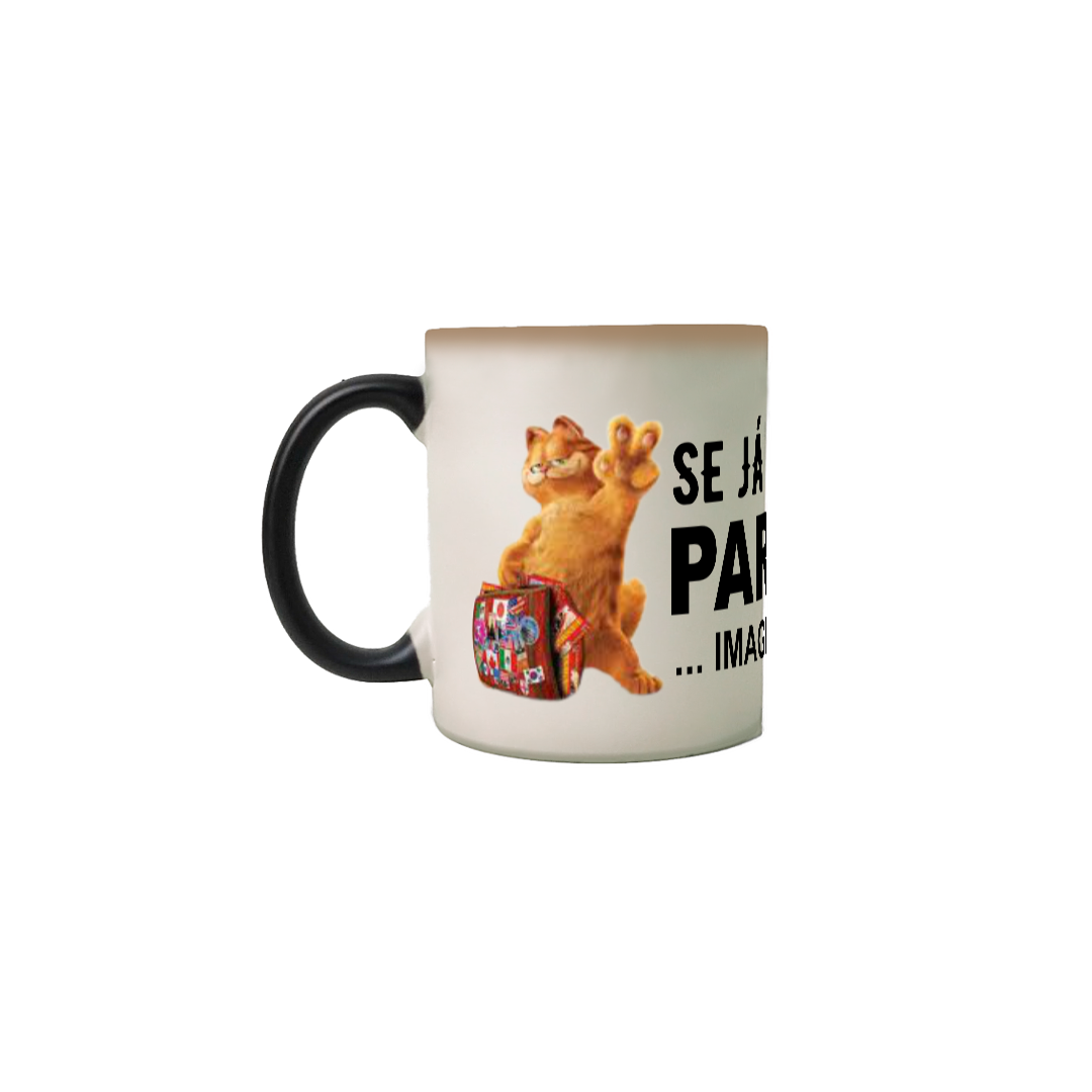 Nome do produto: Garfield - Caneca Mágica