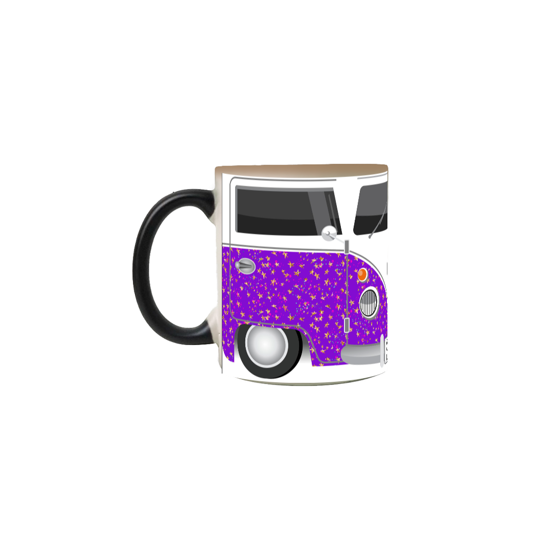 Nome do produto: KOMBI  4 - Caneca Mágica - COM DEUS TUDO É POSSÍVEL