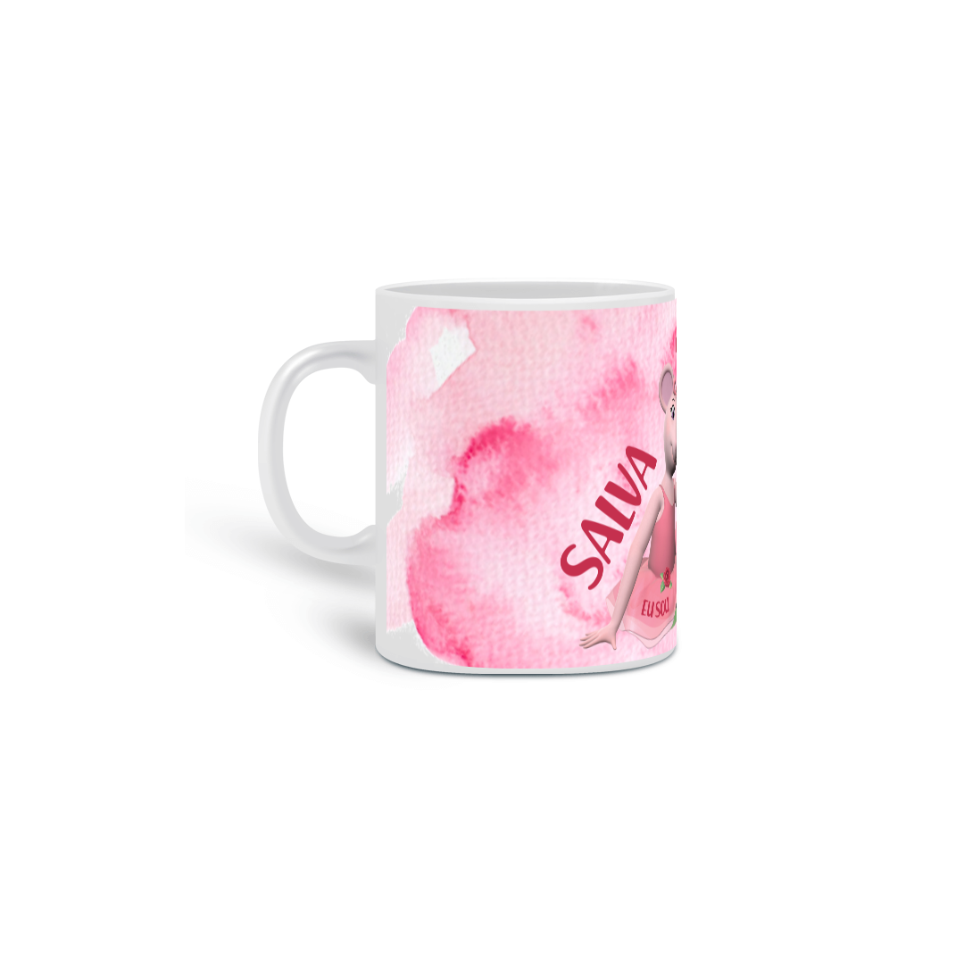 Nome do produto: CANECA  - Angelina Ballerina