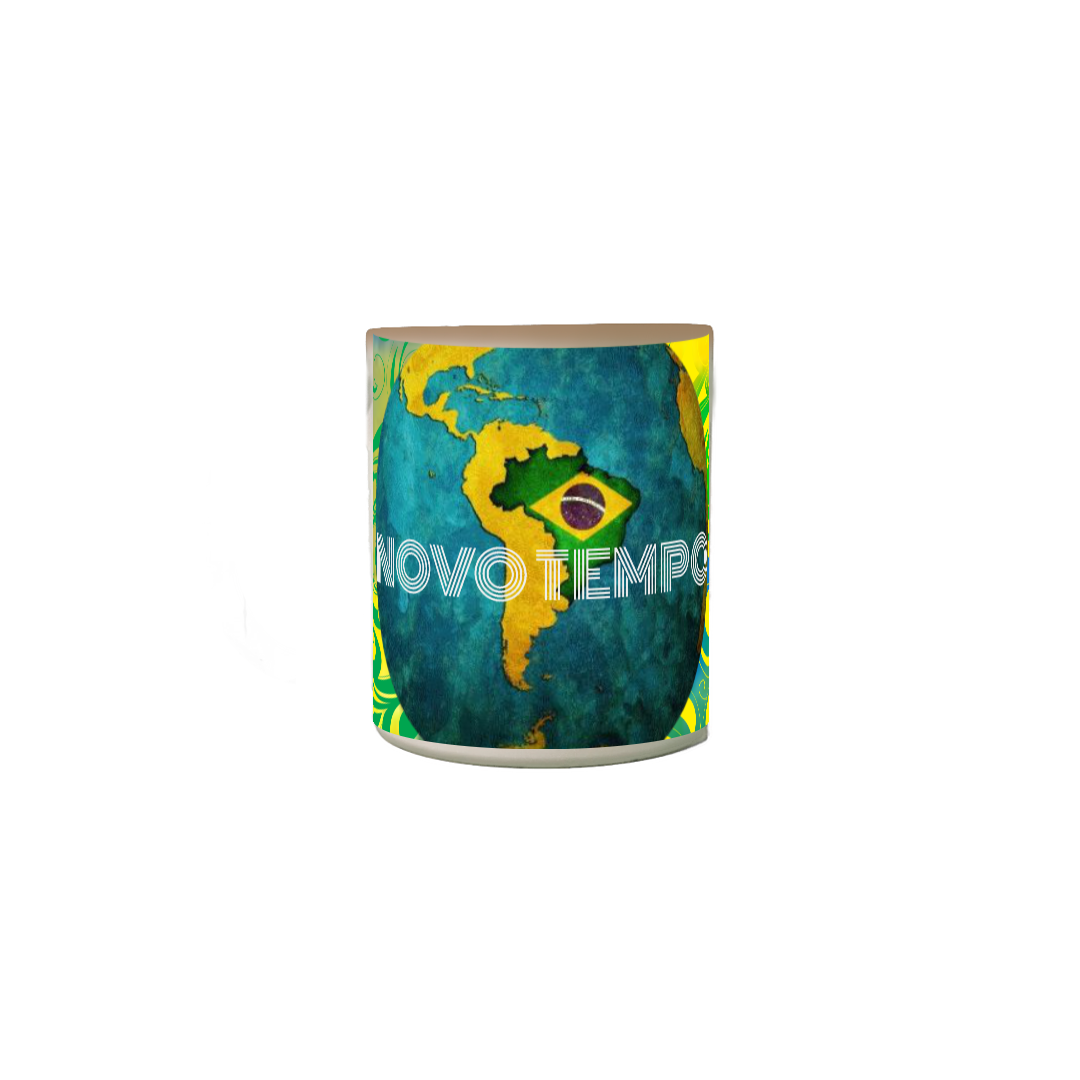 Nome do produto: CANECA MÁGICA - BRASIL NOVO TEMPO