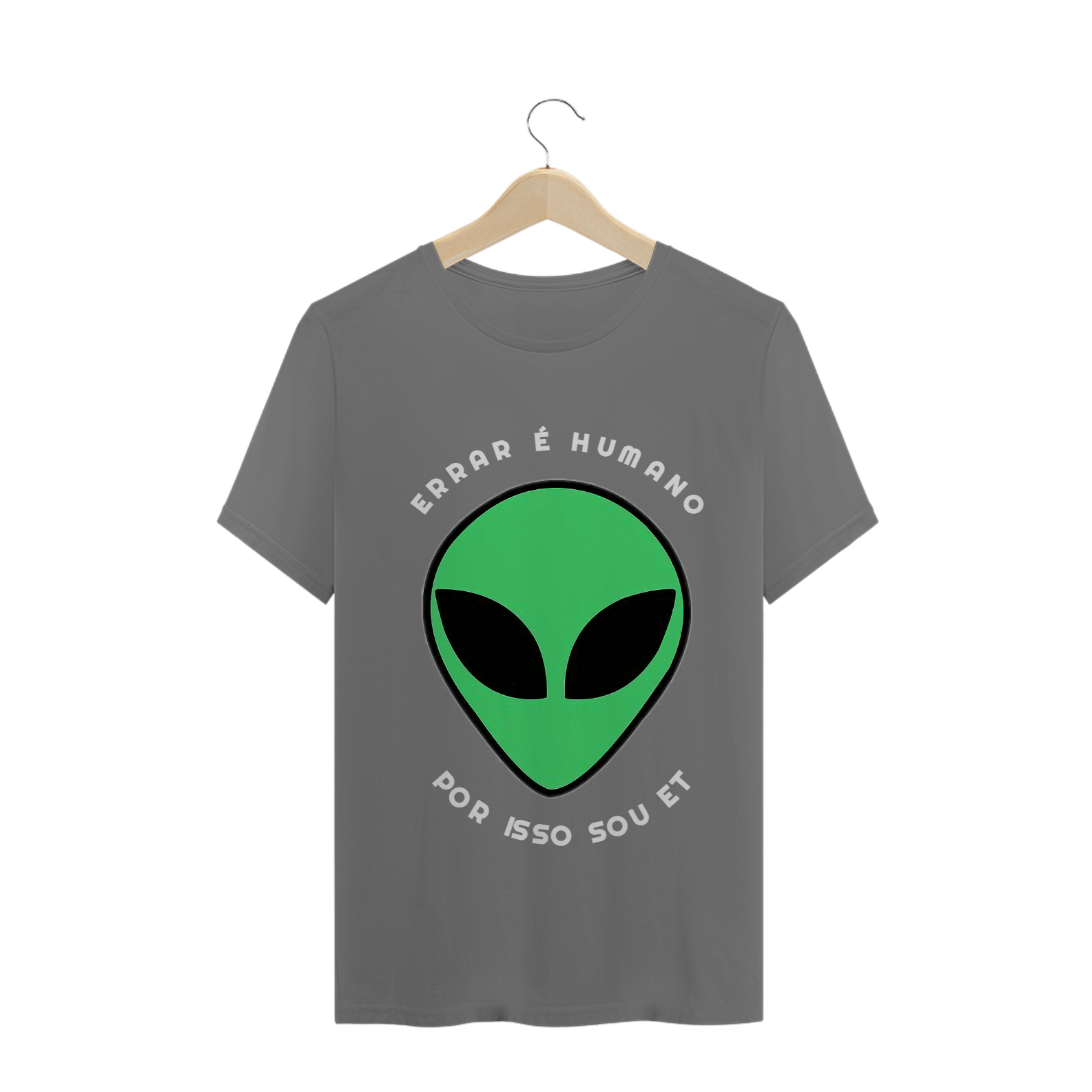 Nome do produto: Camiseta Alien frase