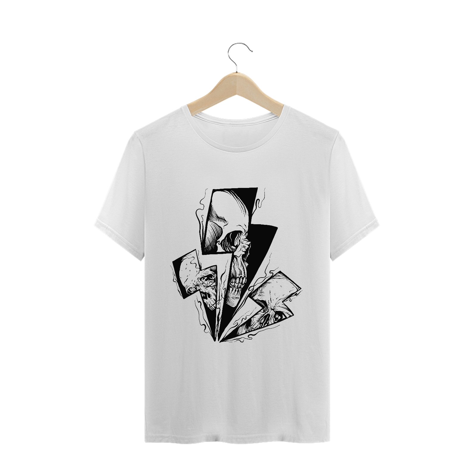 Nome do produto: Camisa branca - Zika Braba Rain