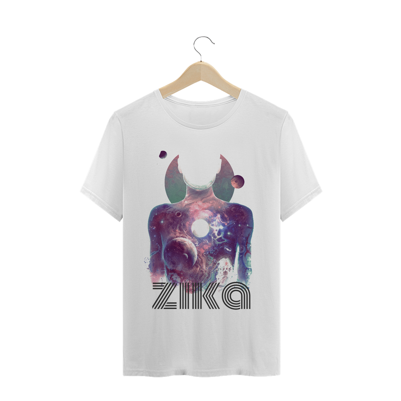 Nome do produto: Camisa branca - Cosmic