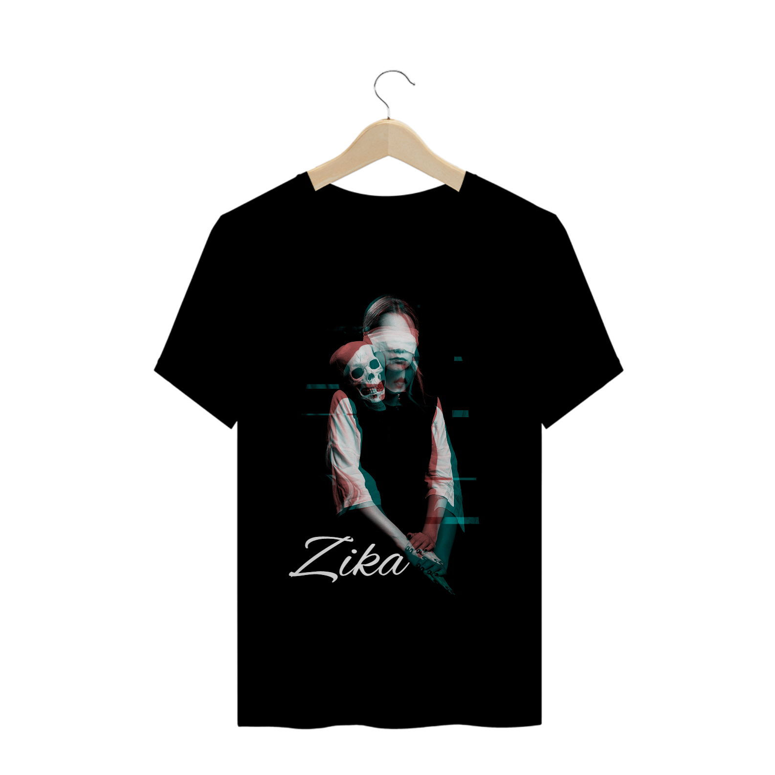 Nome do produto: Camisa preta - ghost girl