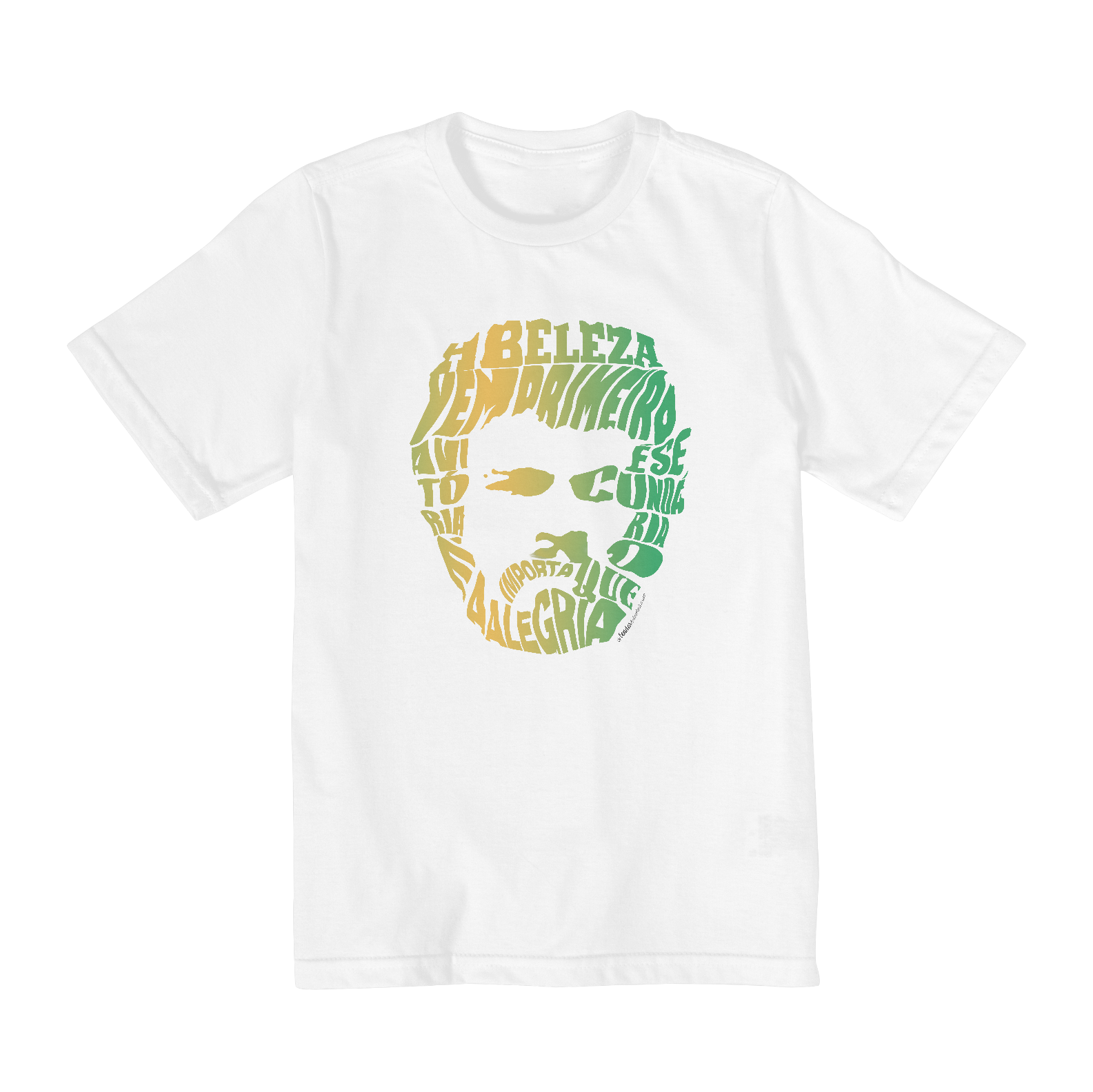 CAMISETA INFANTIL SÓCRATES BRASILEIRO (2 A 8 ANOS)
