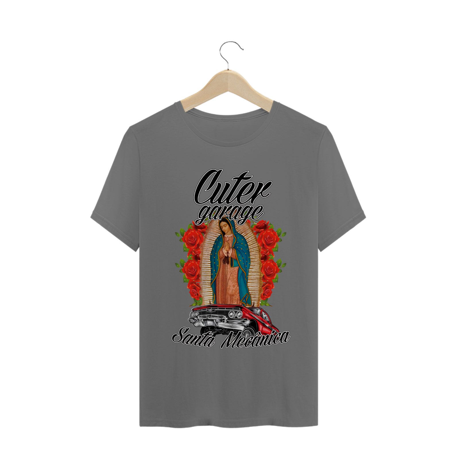 Nome do produto: Camiseta Santa Mecânica Estonada