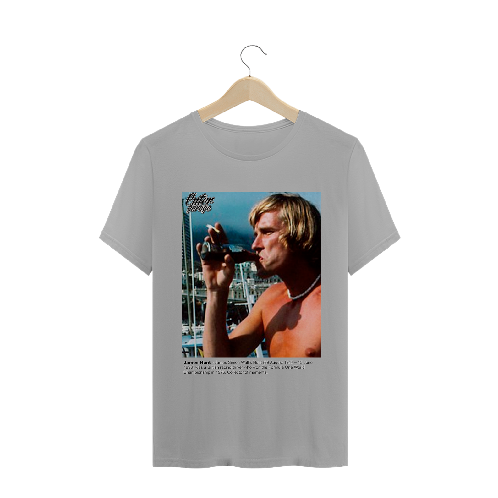 Nome do produto: Camiseta James Hunt
