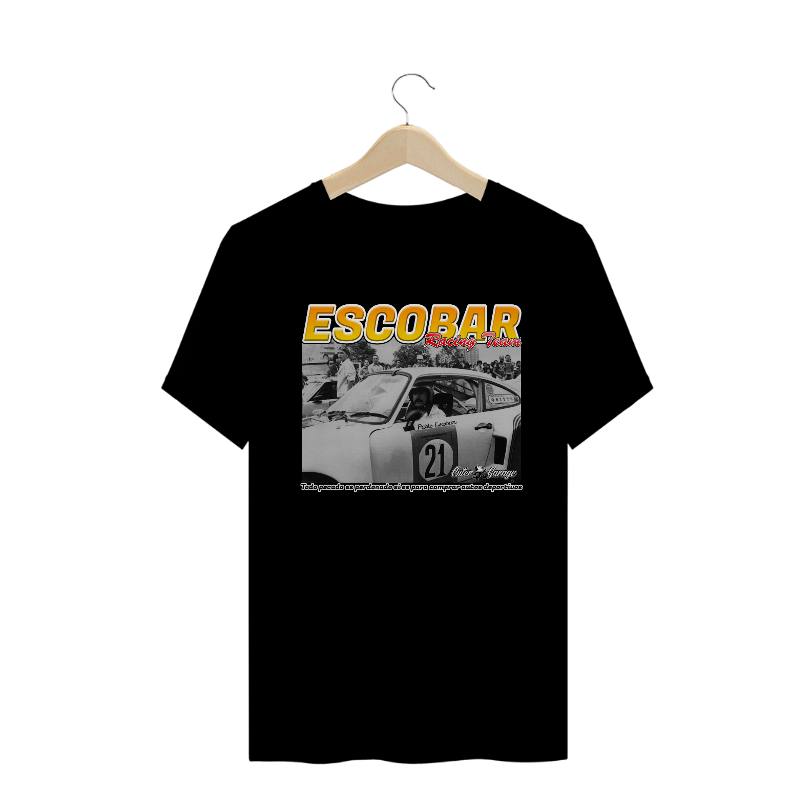 Nome do produto: Camiseta Pablo Escobar Racing Team