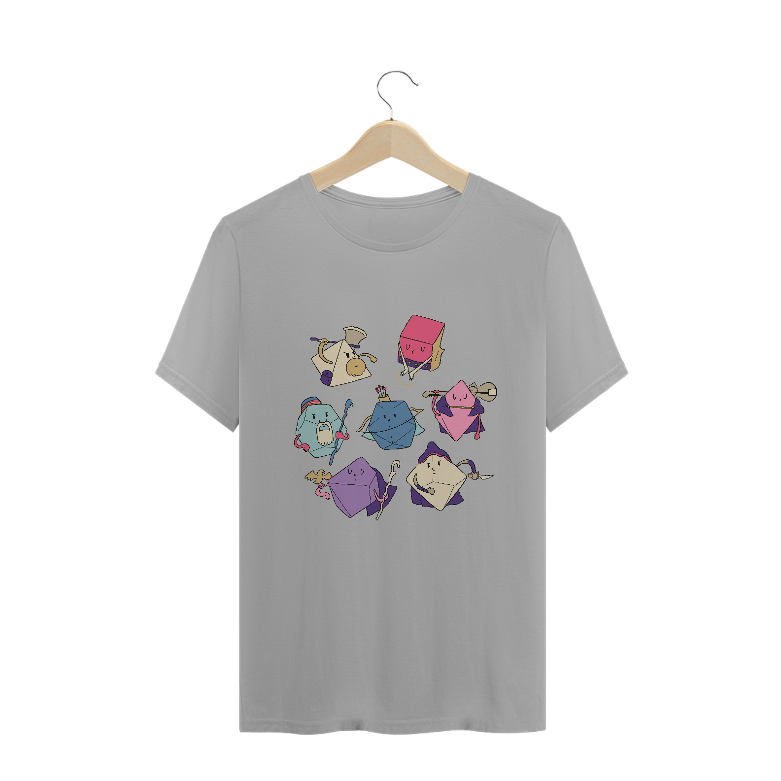 Nome do produto: Camiseta Dice Characters