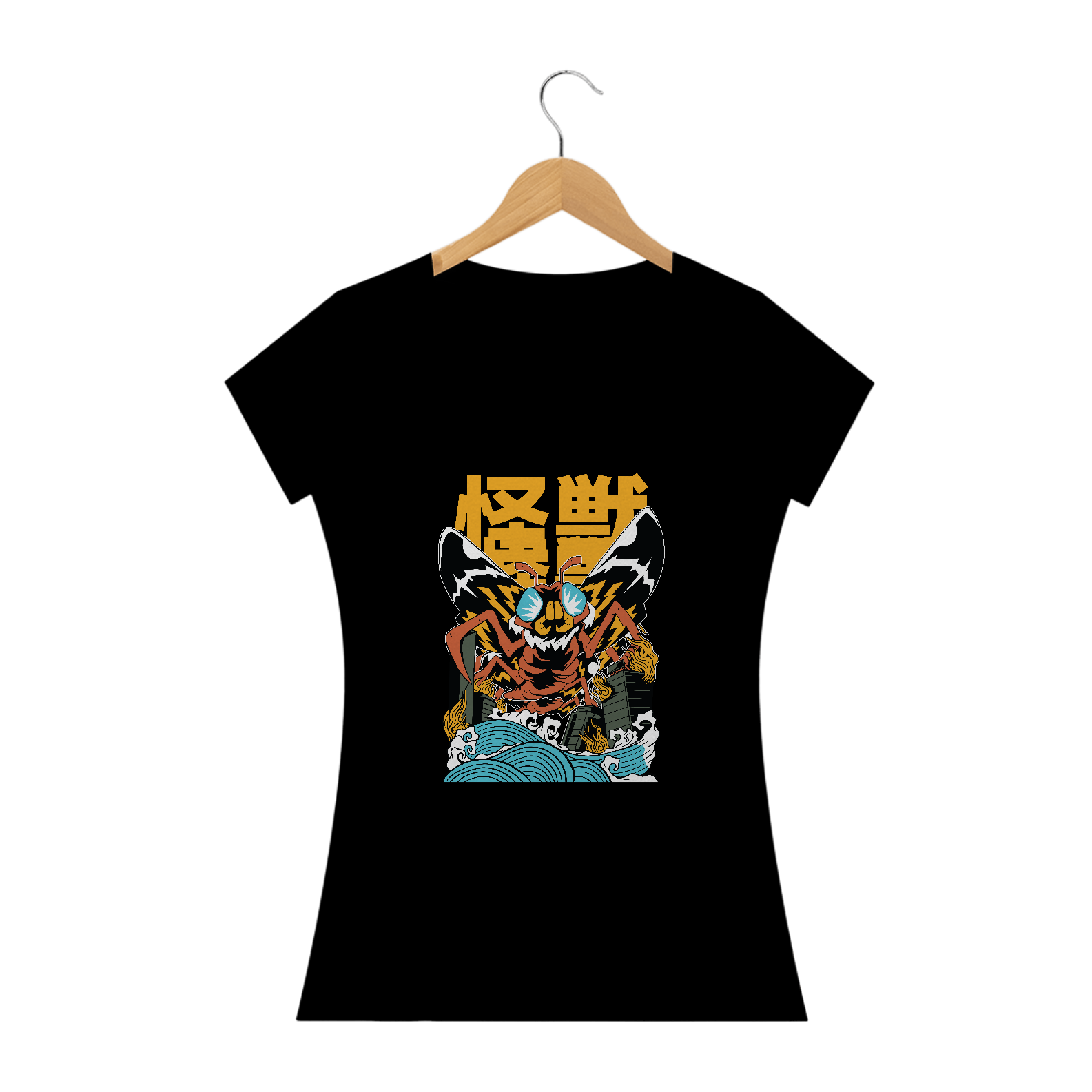 Nome do produto: Camiseta feminina Kaiju The Butterfly
