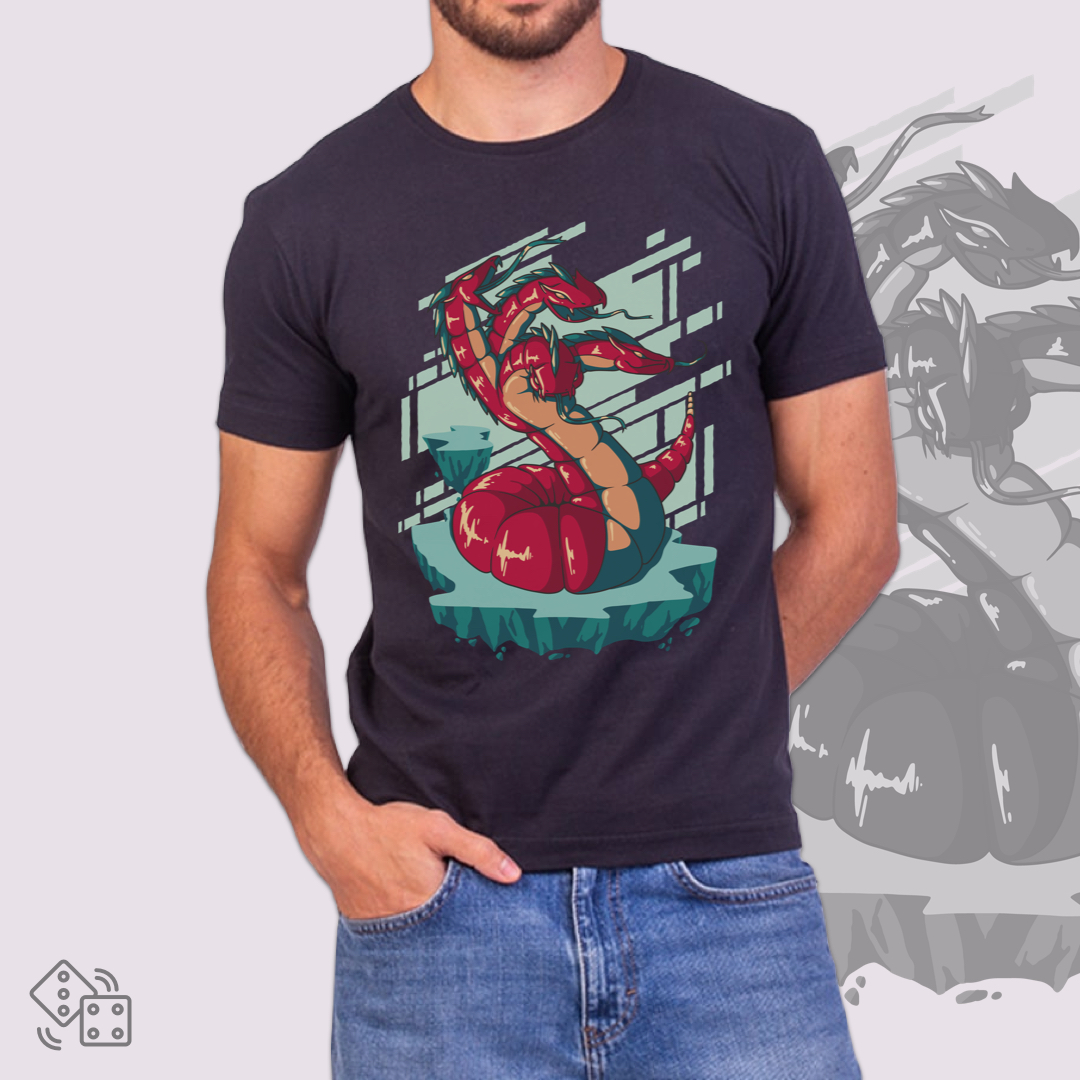 Nome do produto: Camiseta masculina Hydra