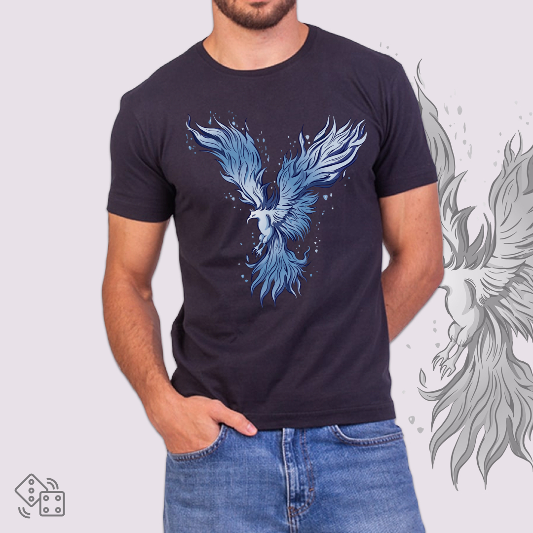 Nome do produto: Camiseta masculina Blue Fenix