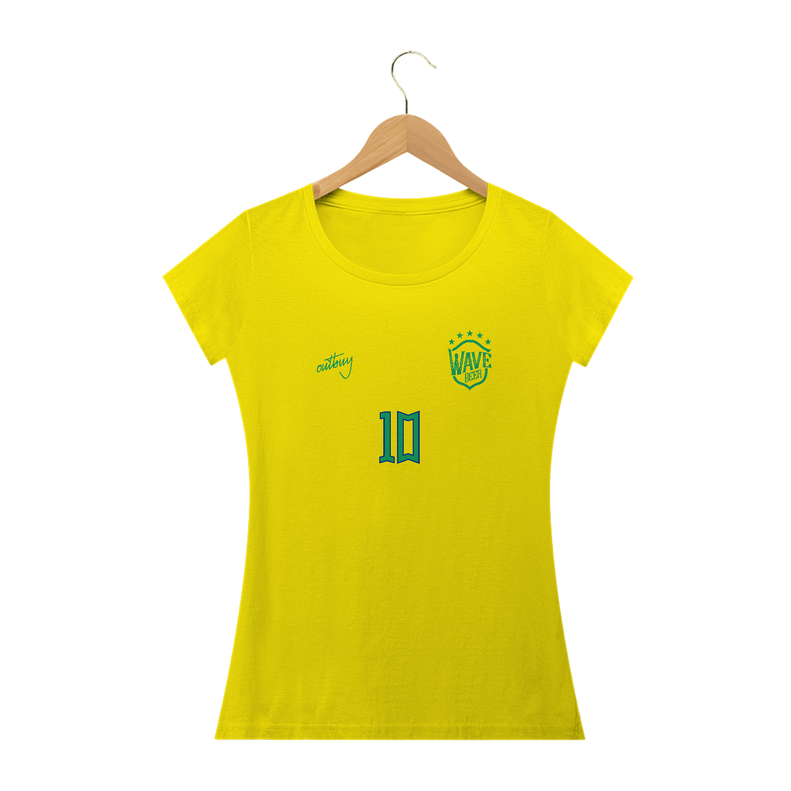 Nome do produto: Blusa Feminina Wave Beer Titular Copa 2022 II
