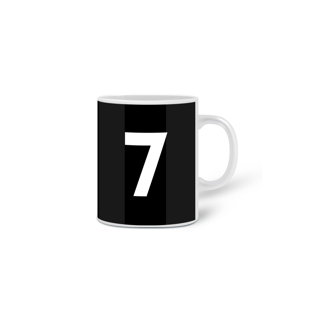 Nome do produto: Caneca Botafogo Alternativa Third Camisa 7