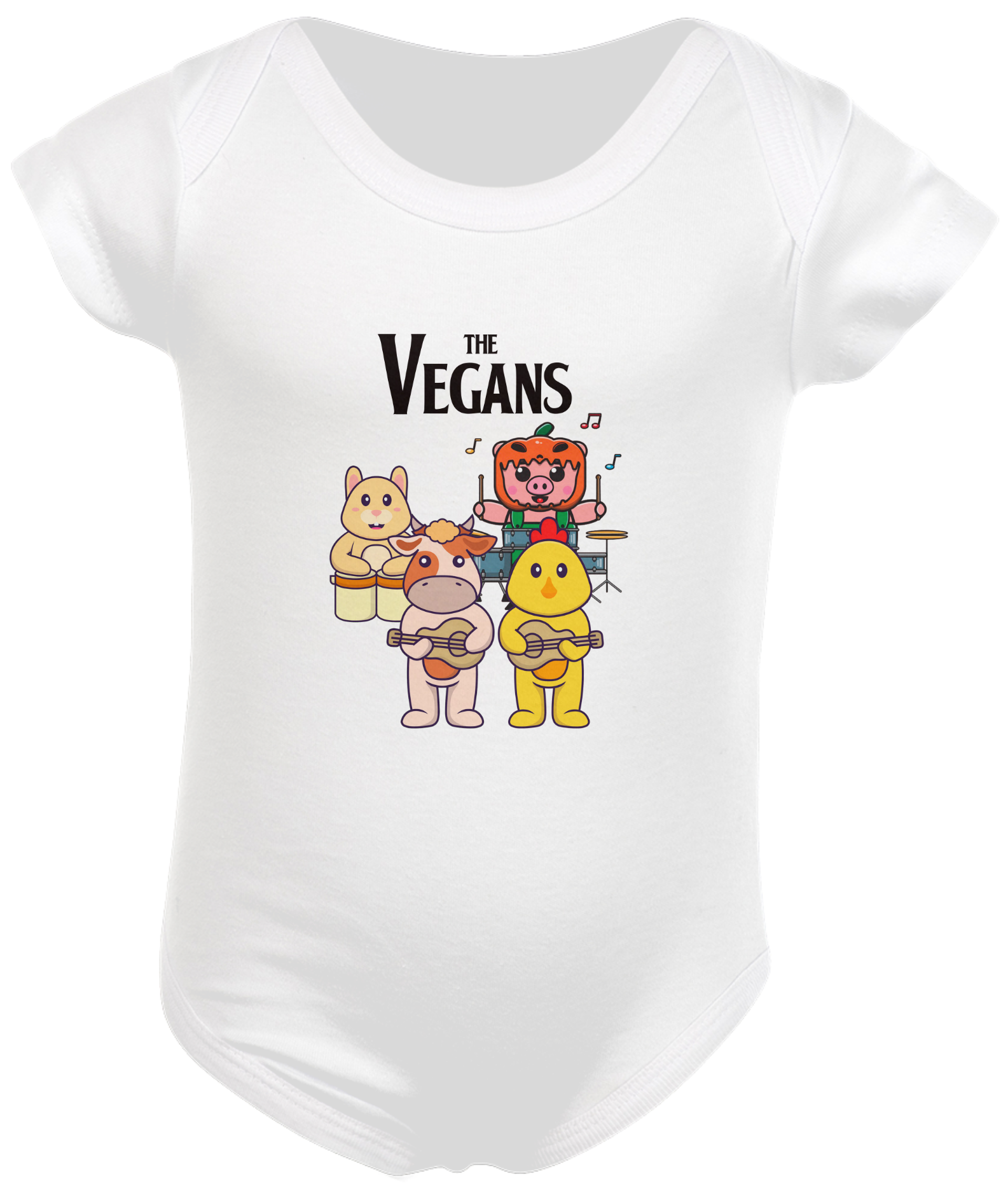 Nome do produto: Body bebê The Vegans