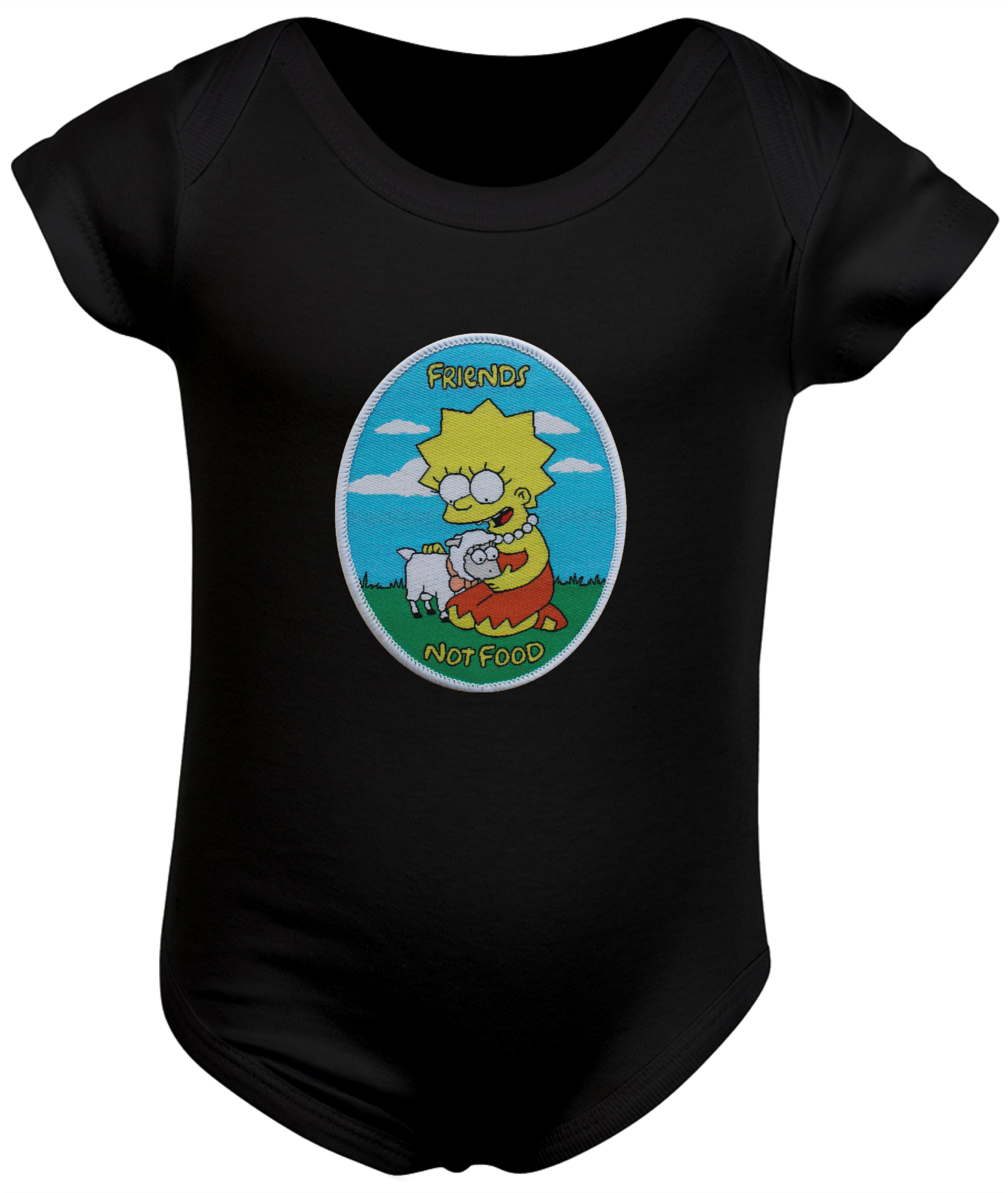 Nome do produto: Body bebê Friends Not food