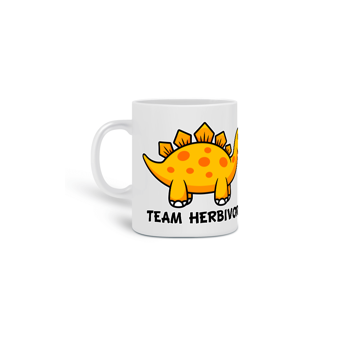 Nome do produto: Caneca Team Herbivore